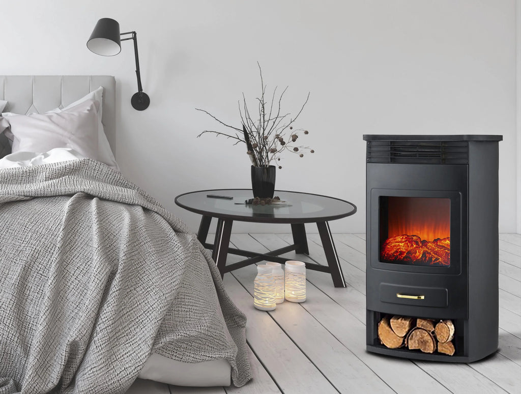 Week-end pluvieux : Chaleur et confort à la maison grâce à nos cheminées électriques