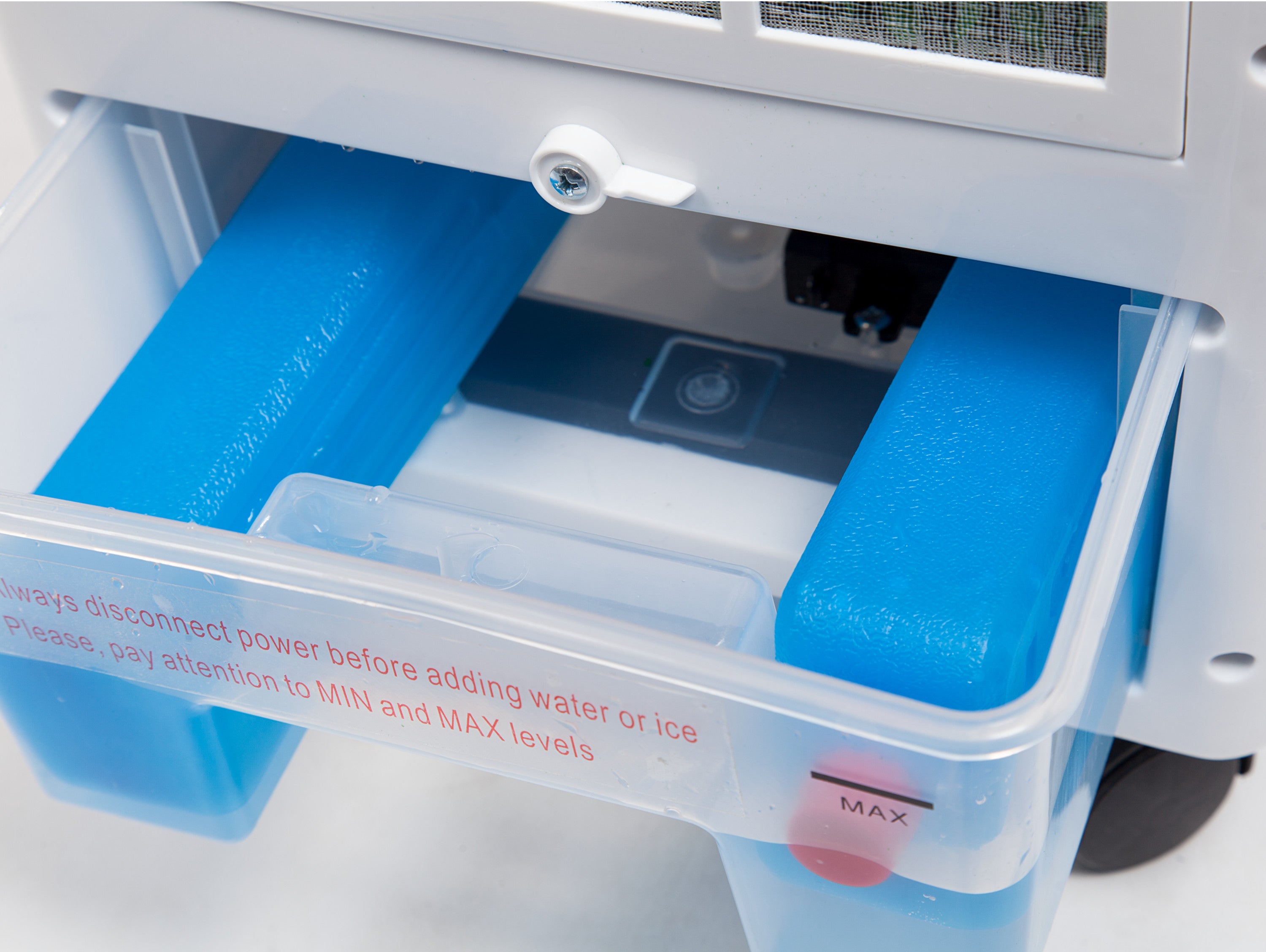 Rafraichisseur d'air par évaporation à débit élevé avec fonction COOL