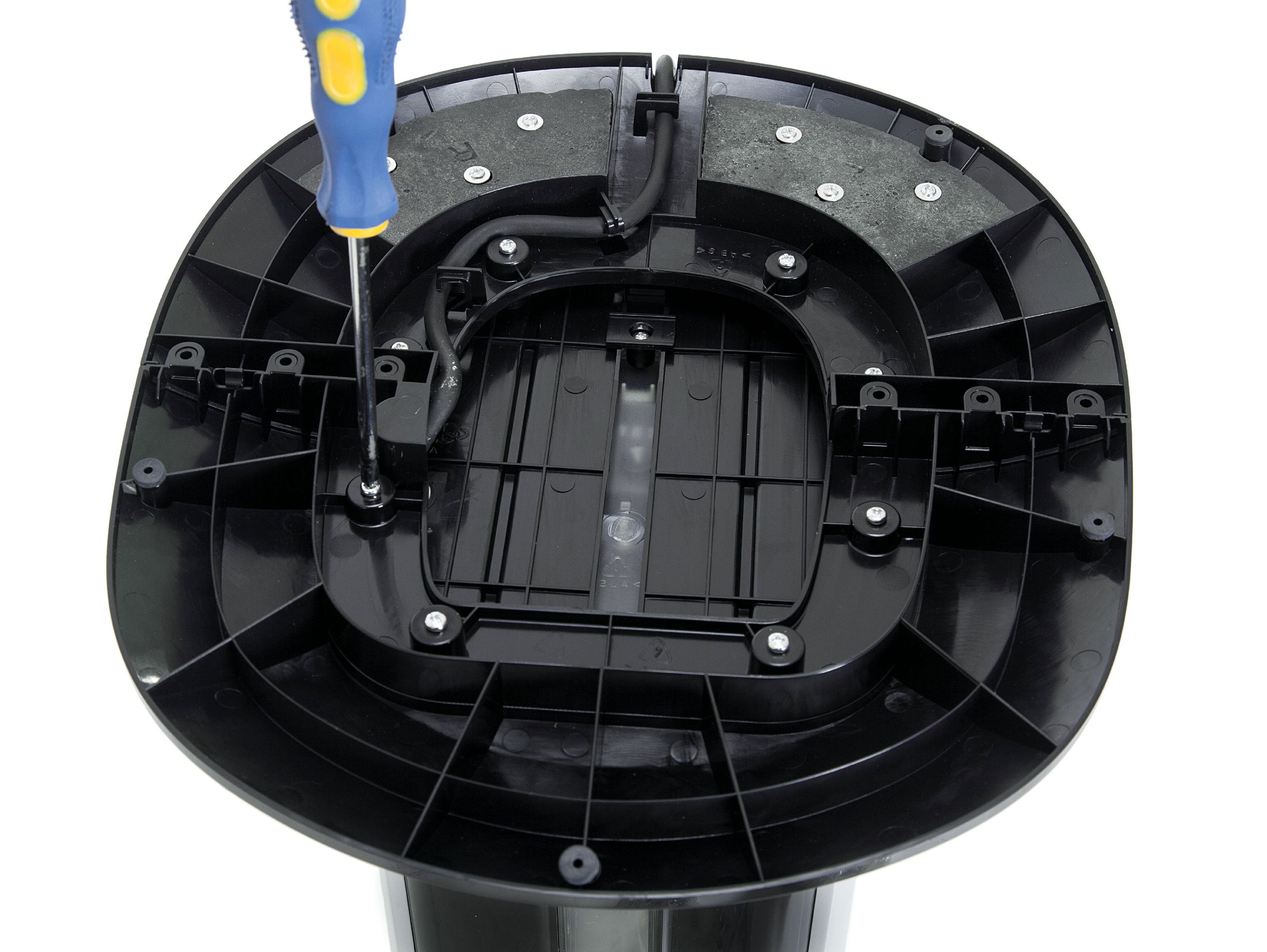 Rafraichisseur d'air par évaporation à débit élevé et chauffage