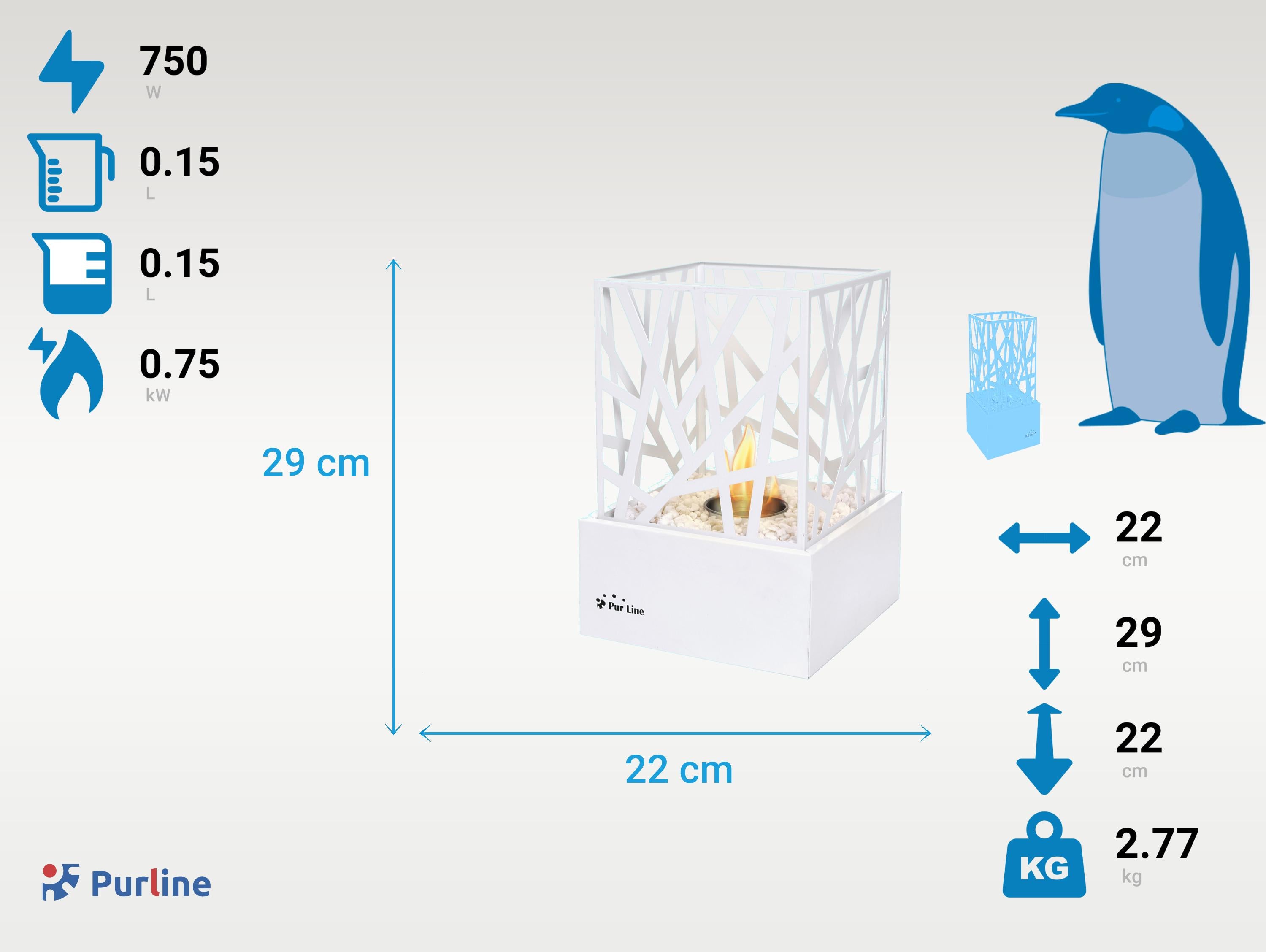 AMALTEA W Réservoirs 0.15 L