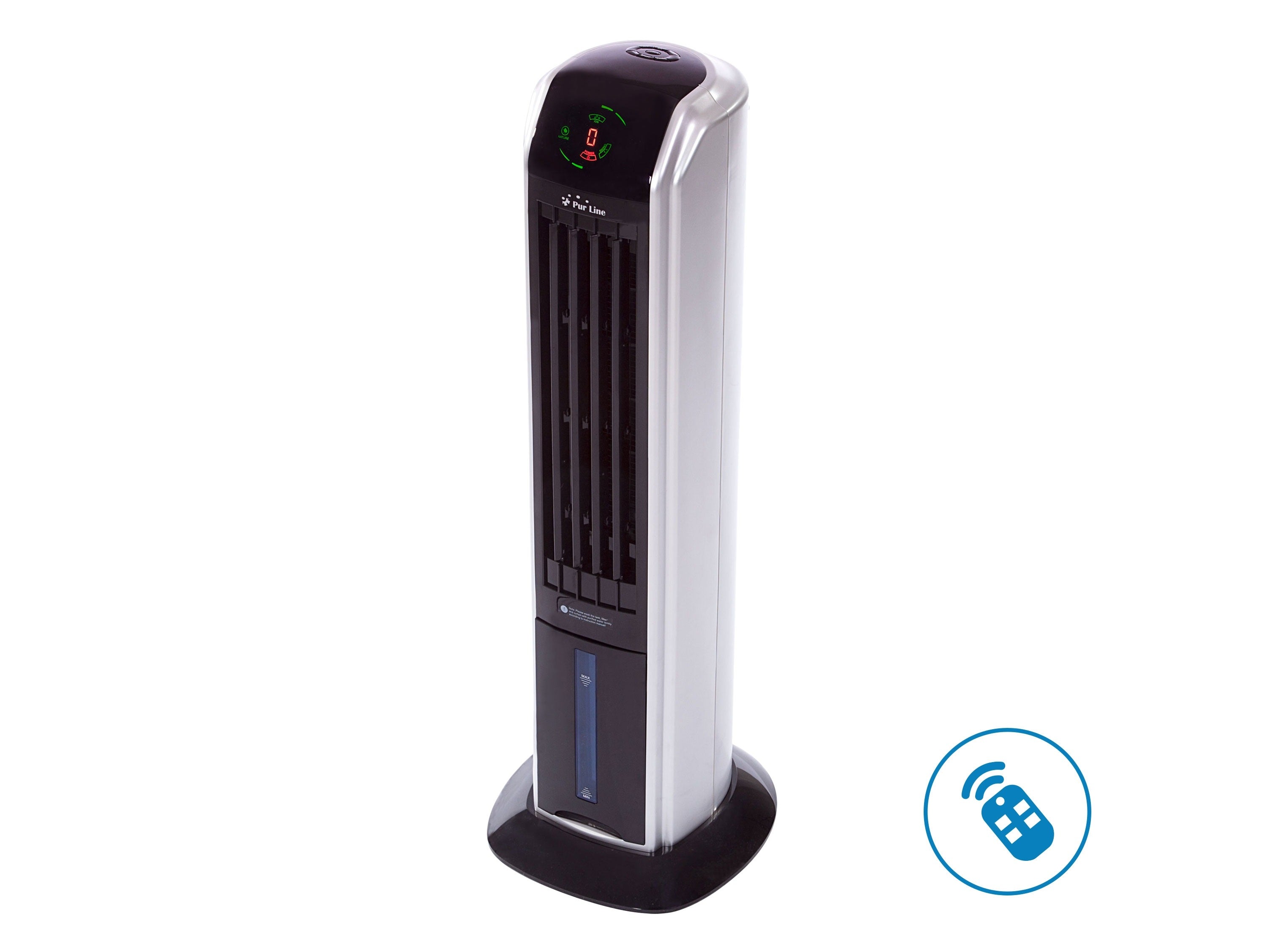 Rafraichisseur d'air par évaporation à débit élevé avec ioniseur