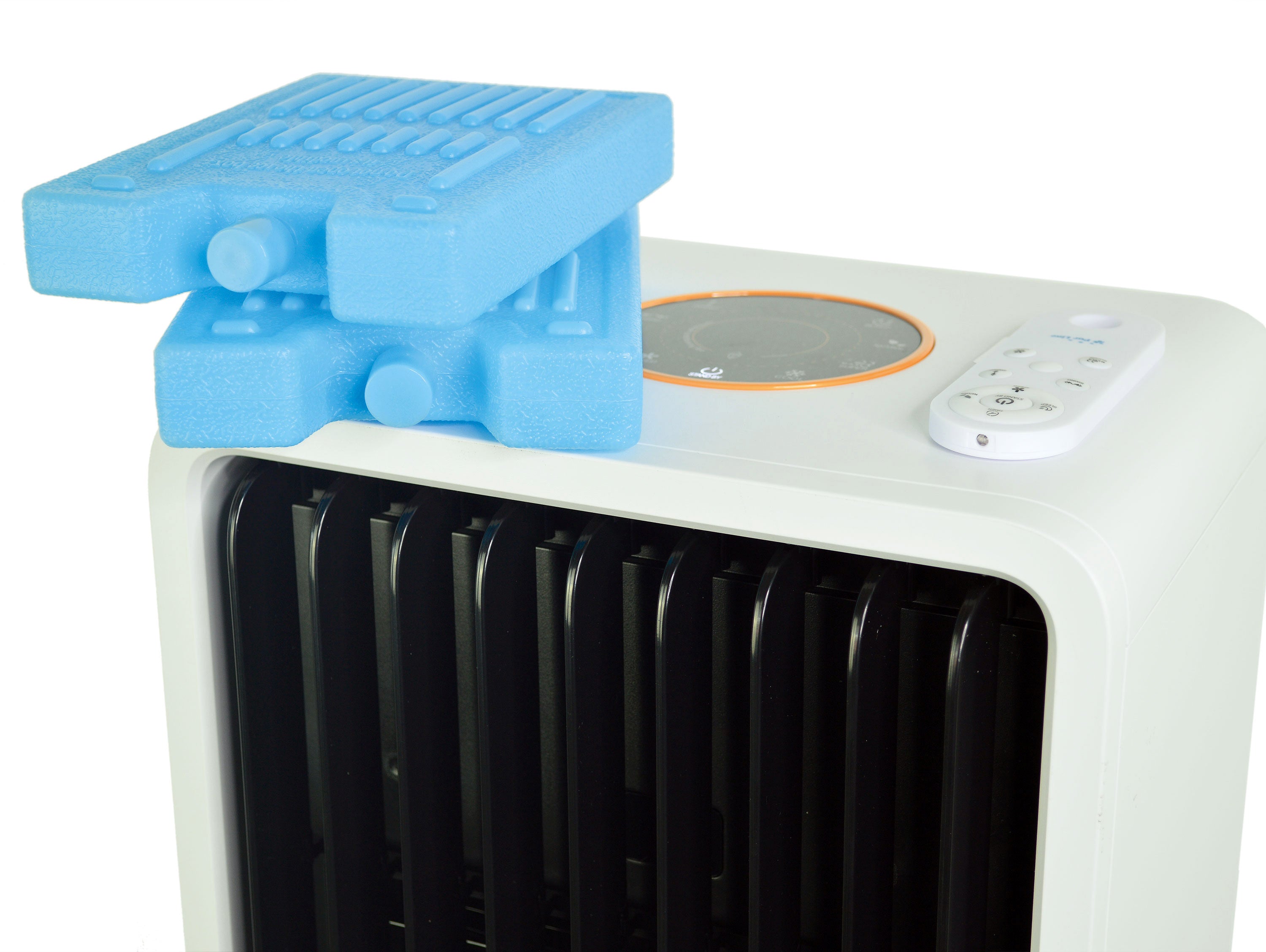 Rafraichisseur d'air par évaporation à débit élevé avec purificateur