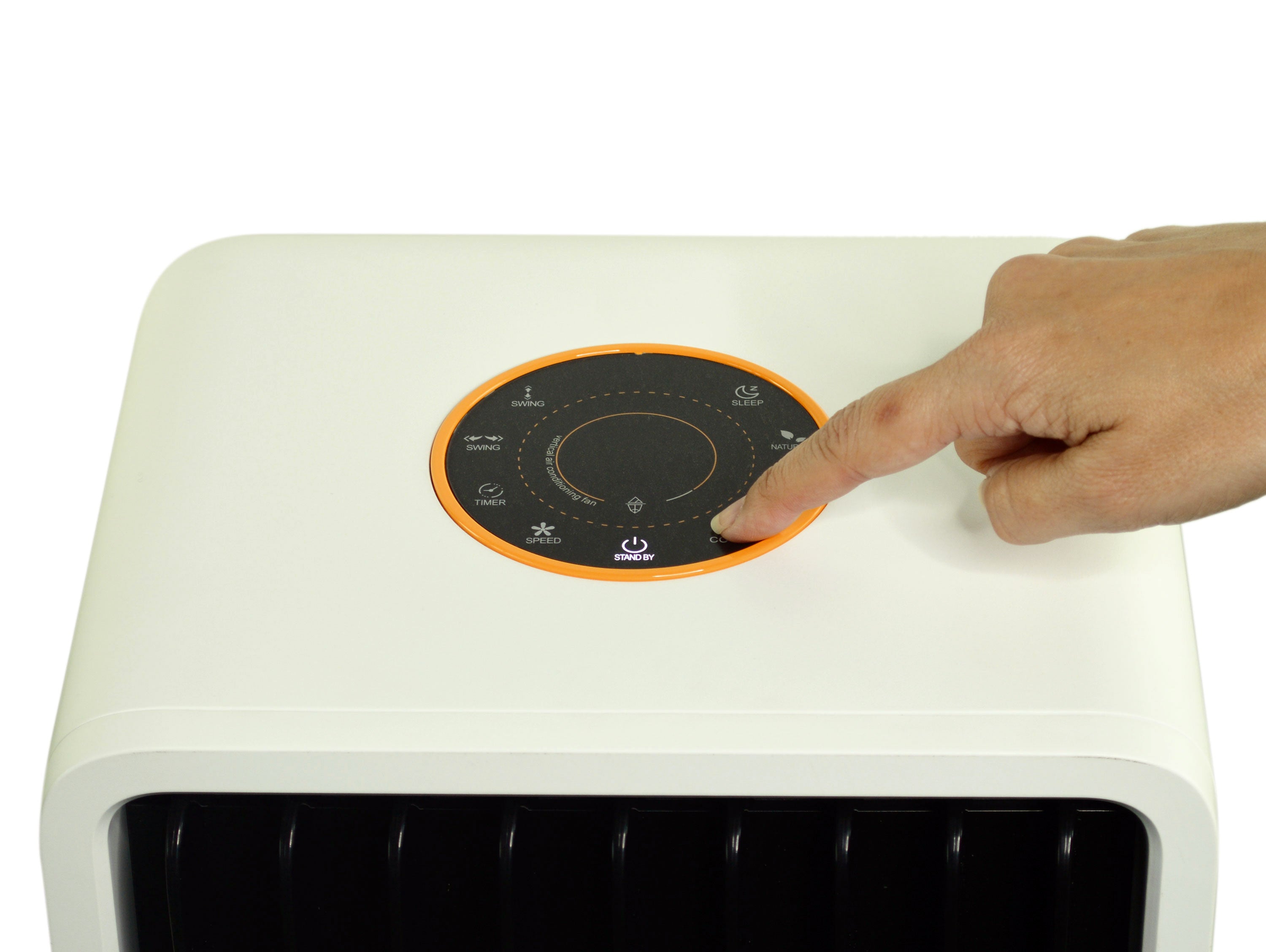 Rafraichisseur d'air par évaporation à débit élevé avec purificateur
