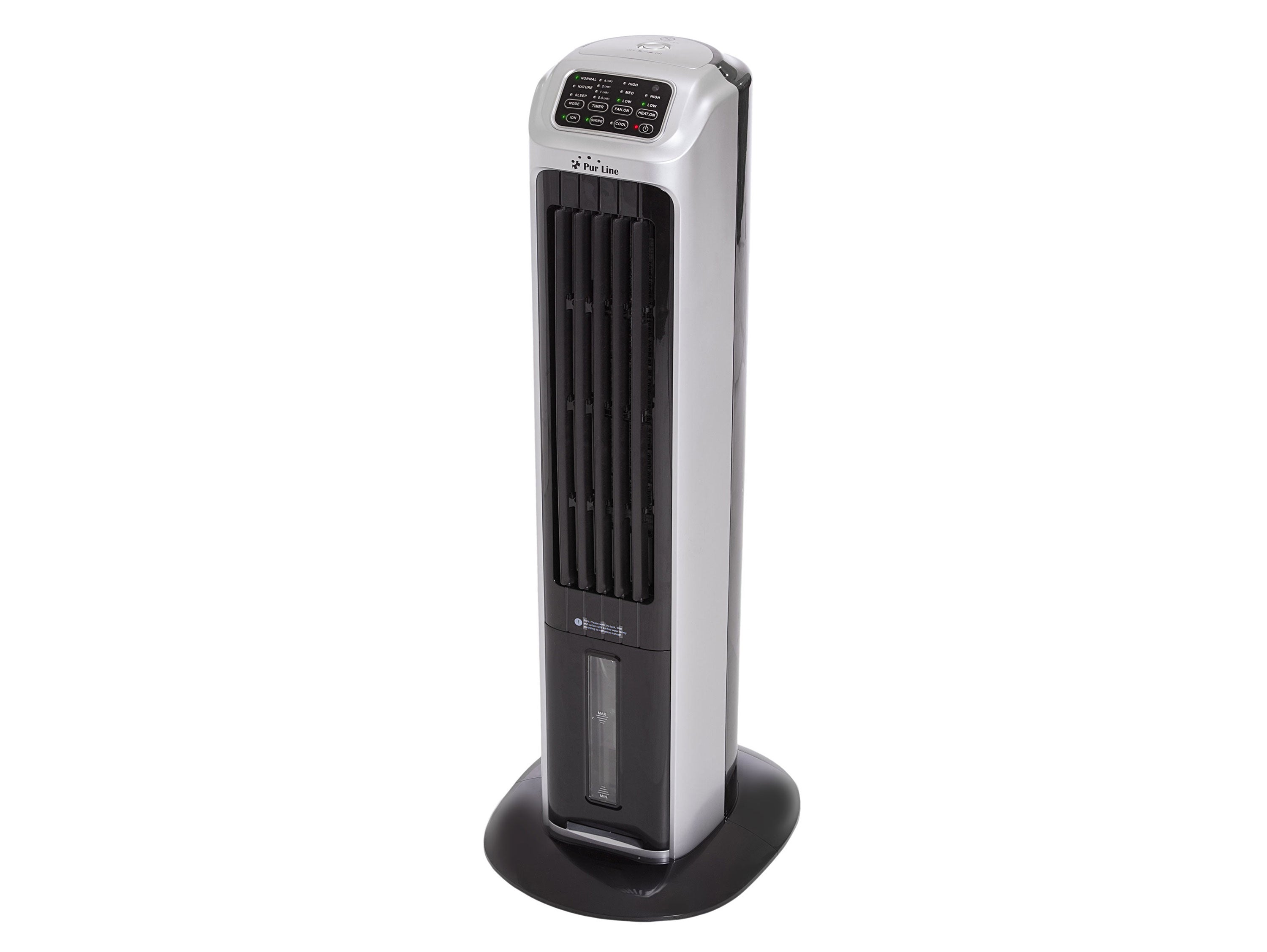 Rafraichisseur d'air par évaporation à débit élevé et chauffage