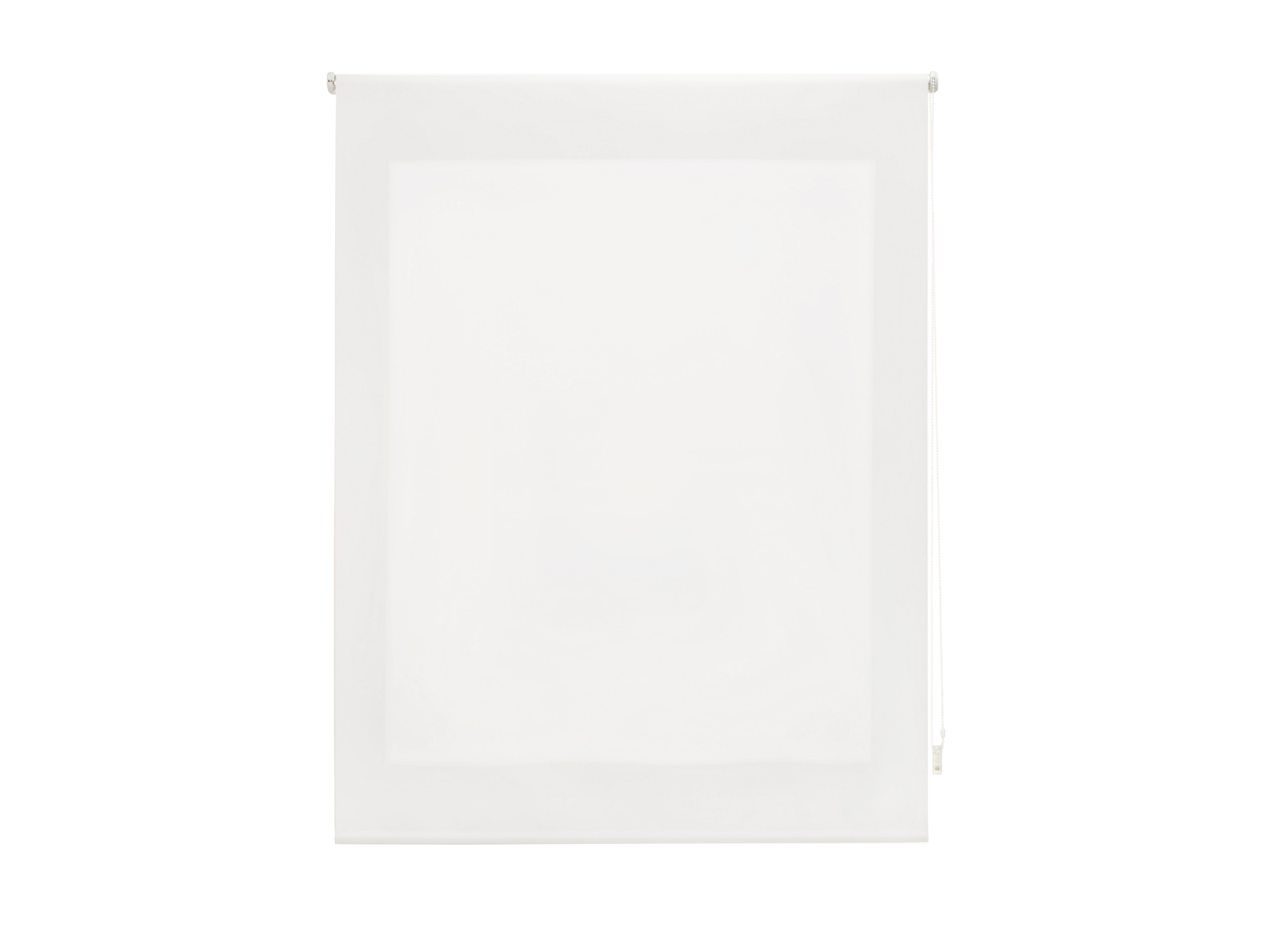 Store enrouleur 90X175 ARGENT Poliéster Translucide