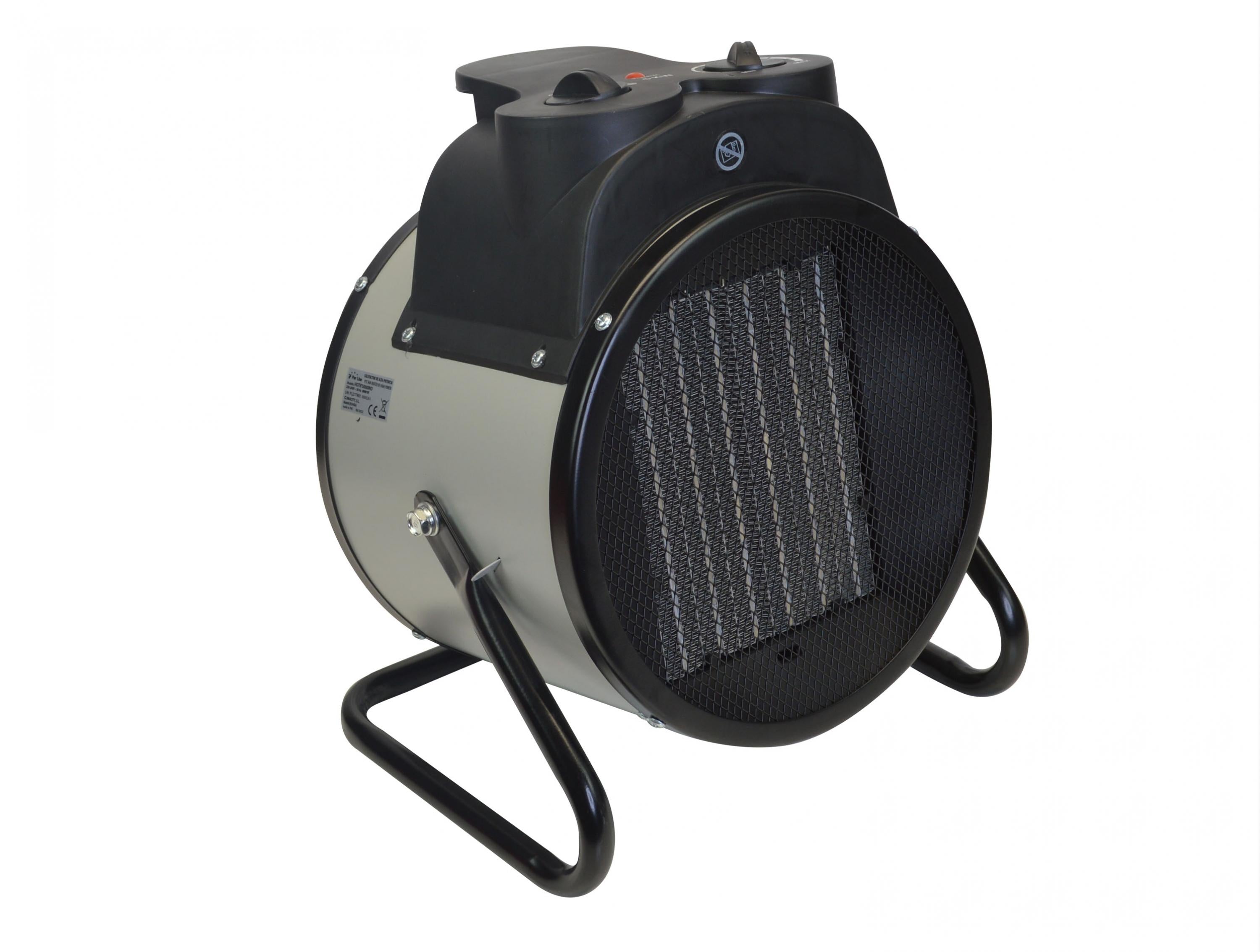 Chauffage industriel 5000W en gris