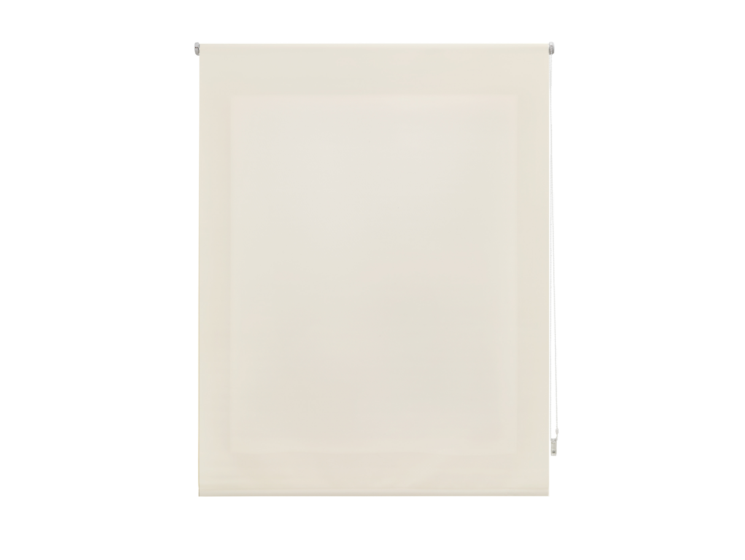 Store enrouleur 90X175 ARGENT Poliéster Translucide