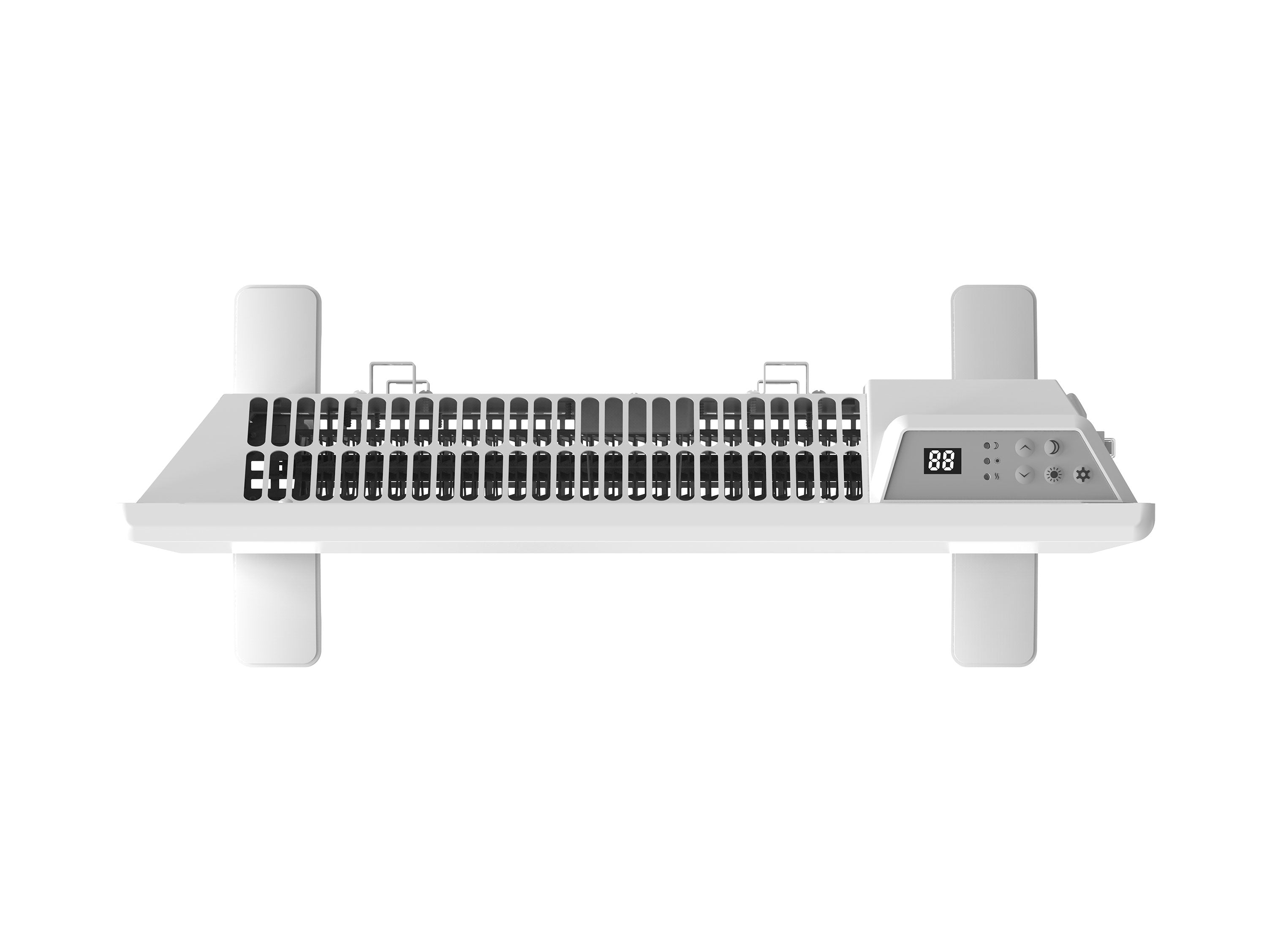 Panneau de radiateur avec commande numérique 1500W