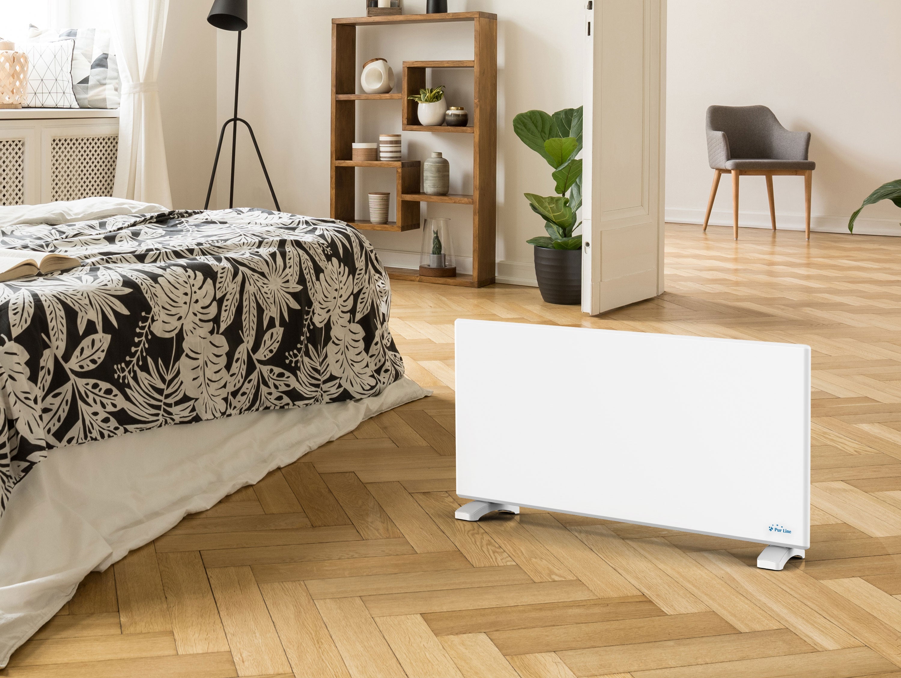 Panneau de radiateur avec commande numérique 1500W