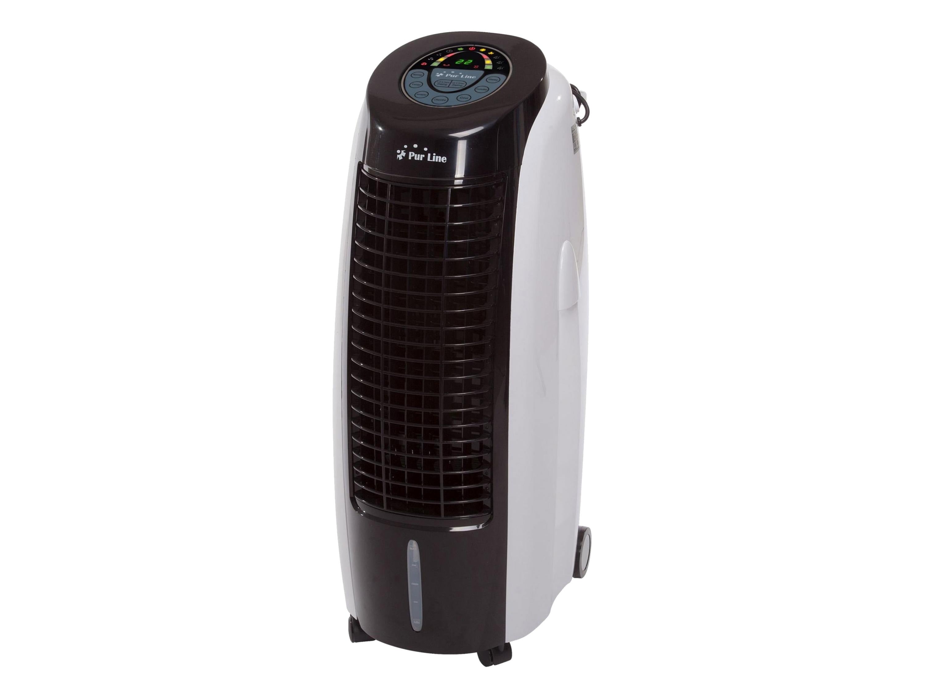 Rafraichisseur d'air par évaporation à débit élevé minuterie et 6 vitesses