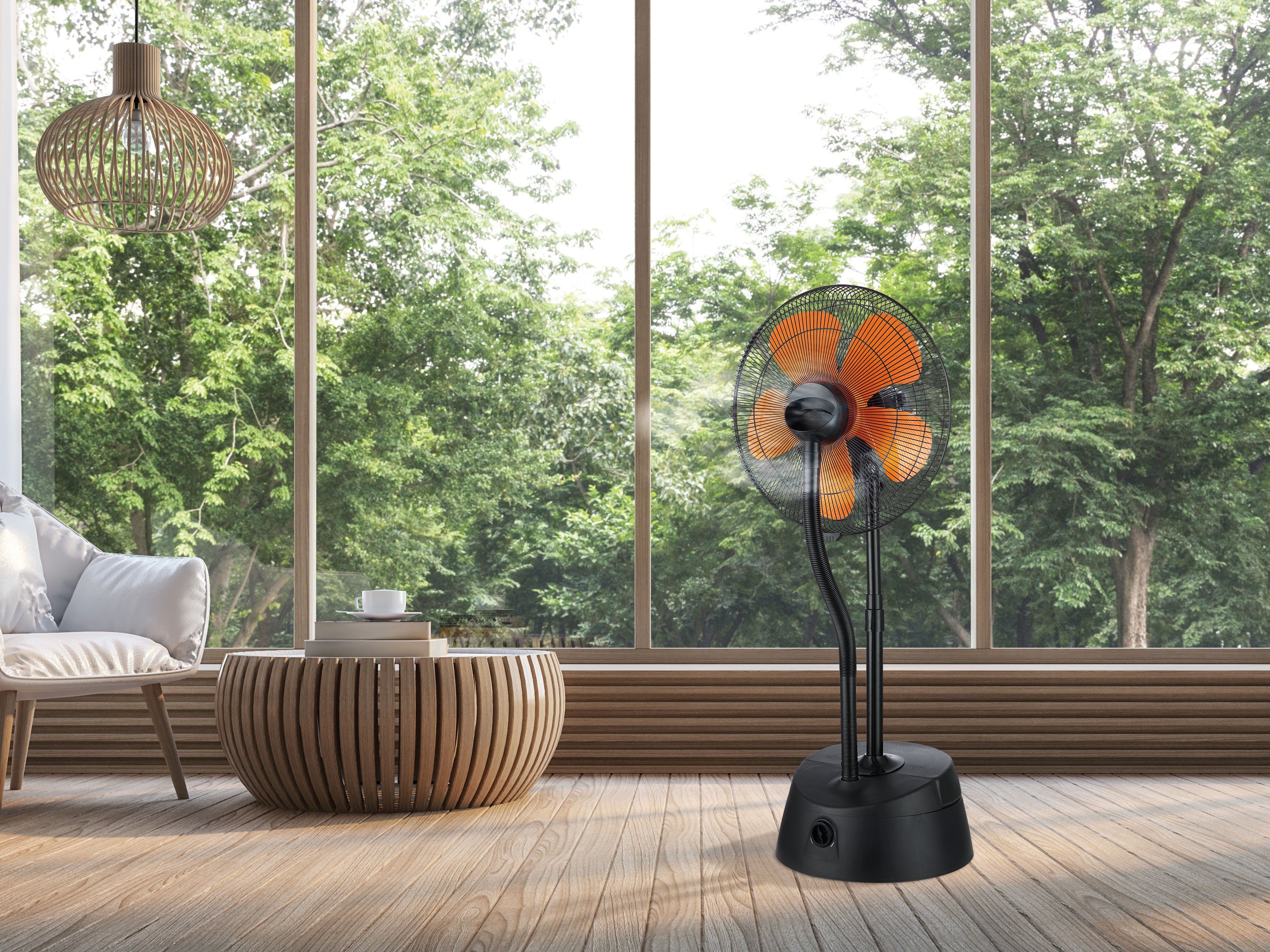 Ventilateur brumisateur à haut débit et réservoir de 6 L