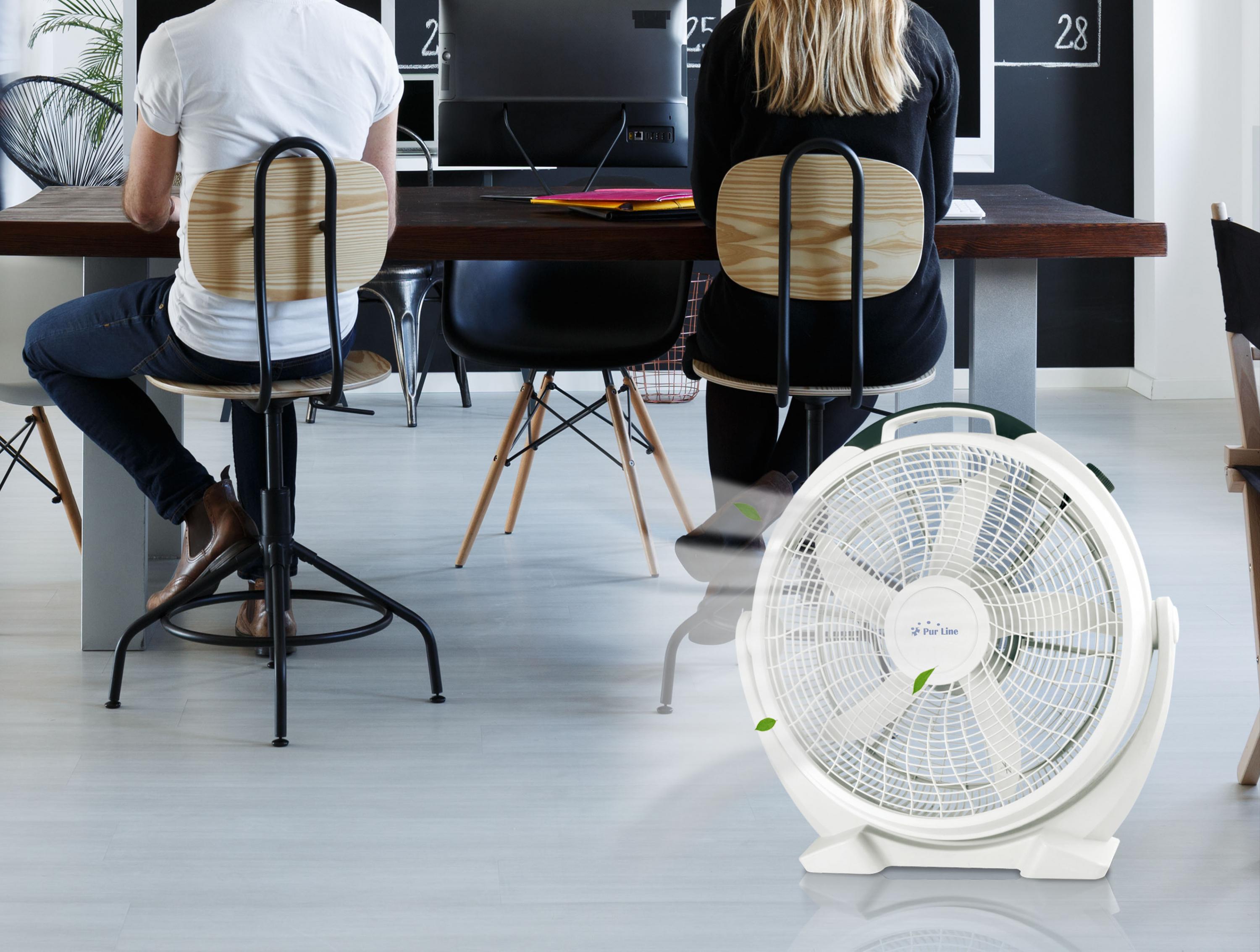 Ventilateur industriel 110W avec 5 pales et 3 vitesses