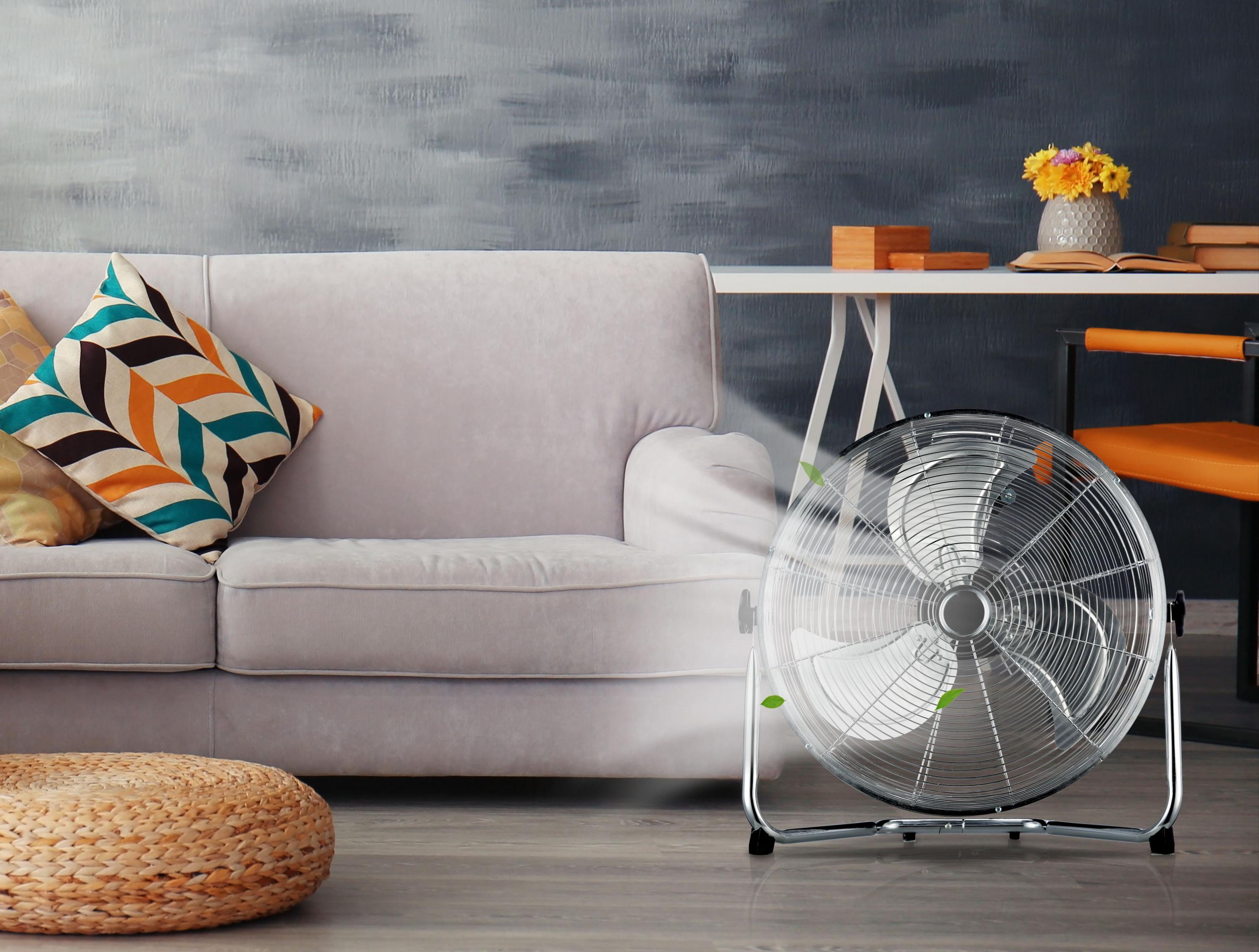 Ventilateur industriel 120W avec 3 pales et 3 vitesses