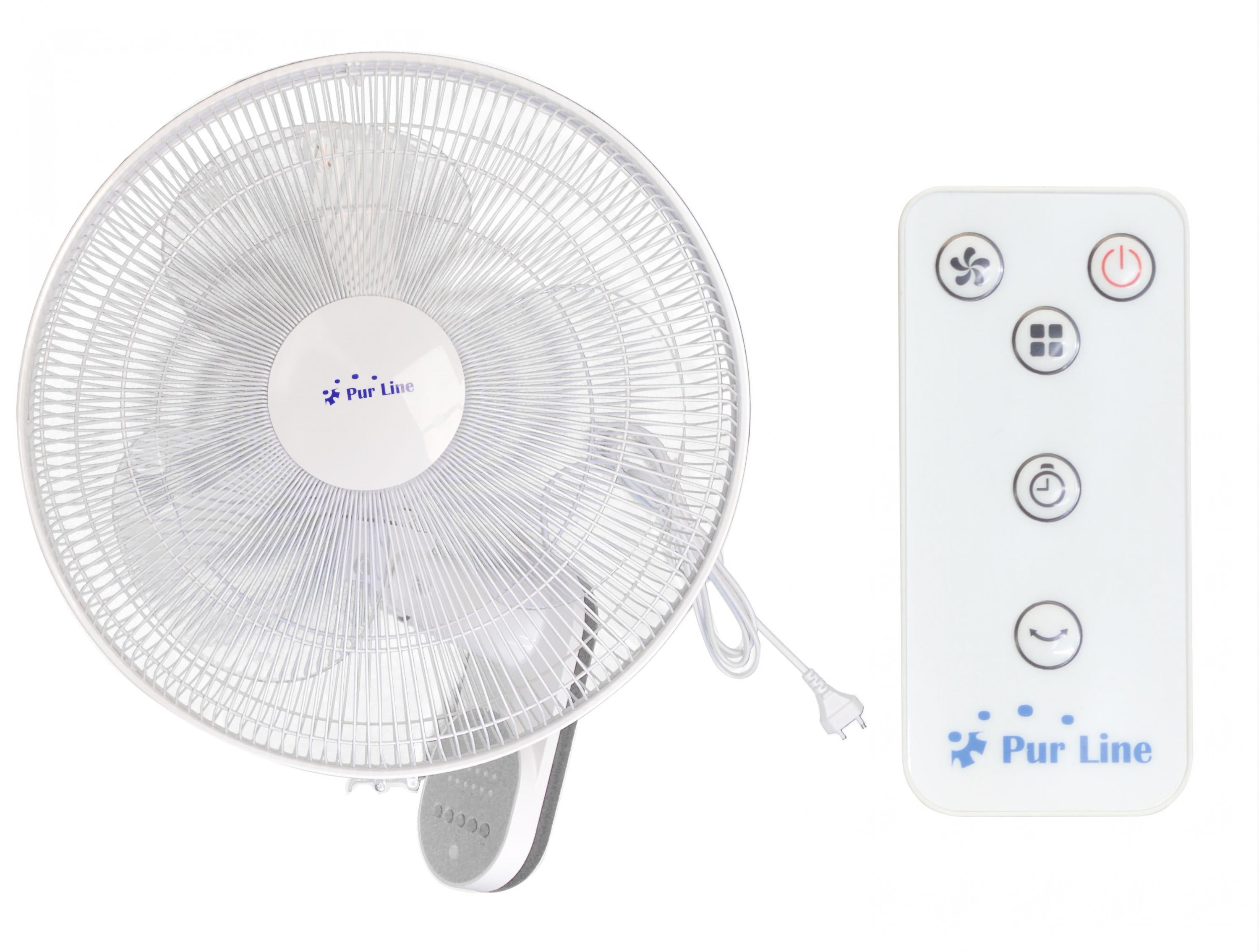 Ventilateur mural avec minuterie et 3 vitesses