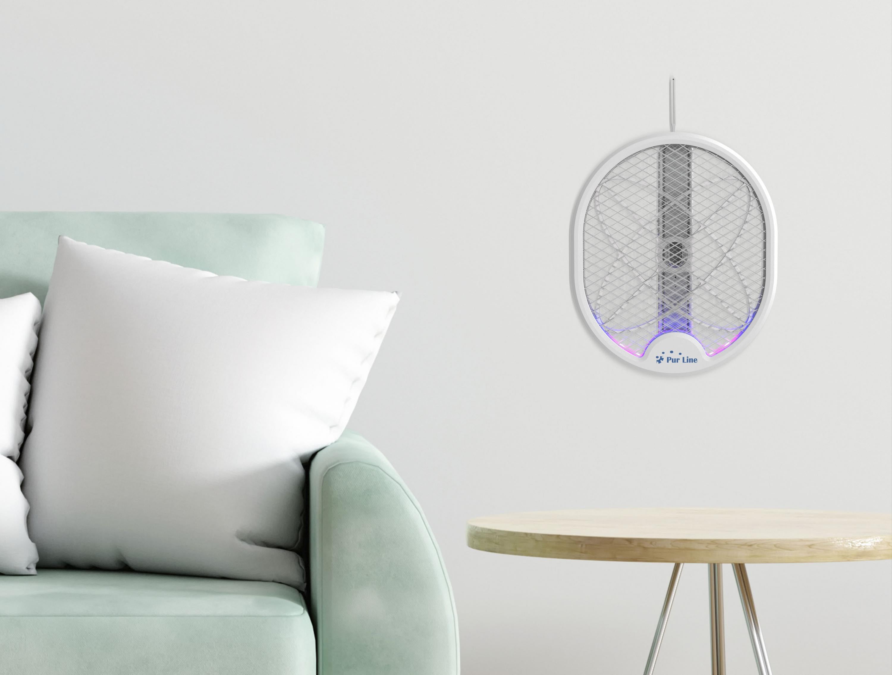 Raquette anti-insecte multi-positions avec USB