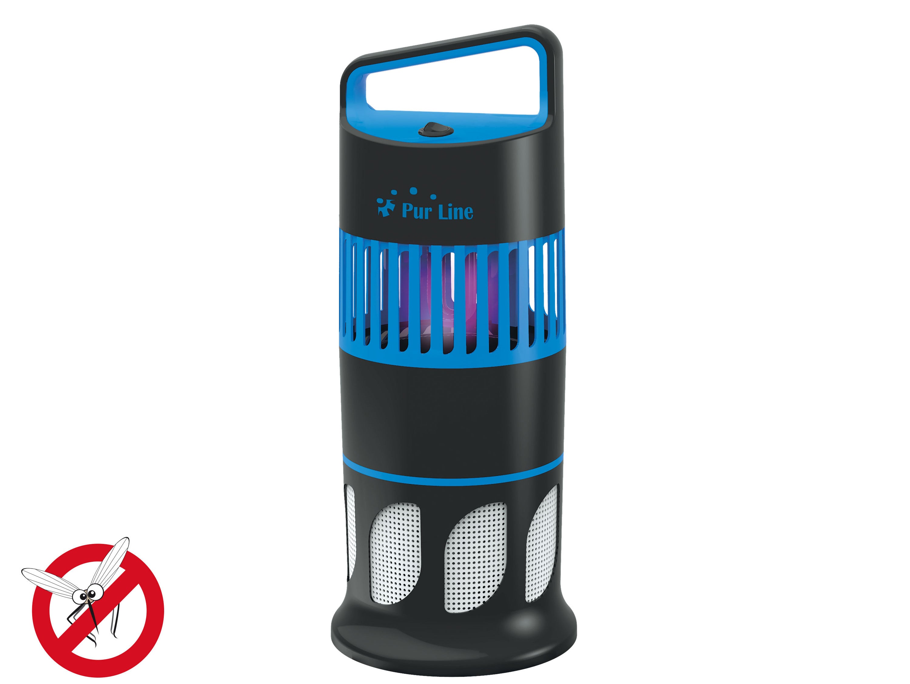 Lampe Anti-Moustiques 7W avec ventilateur d'absorption et lumière ultraviolette