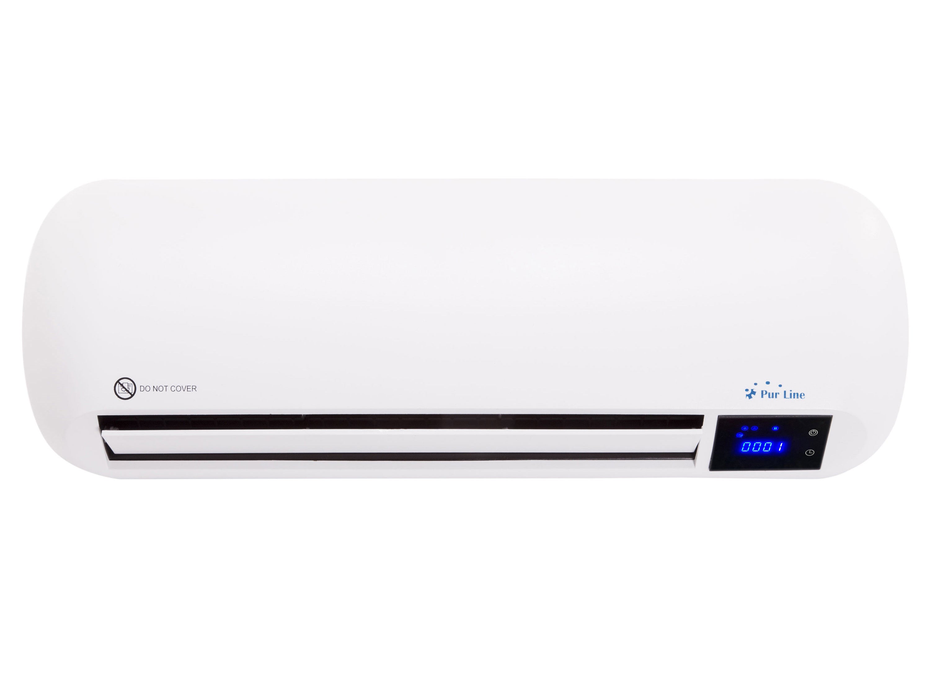 Chauffage split céramique 2000 W avec télécommande et minuterie