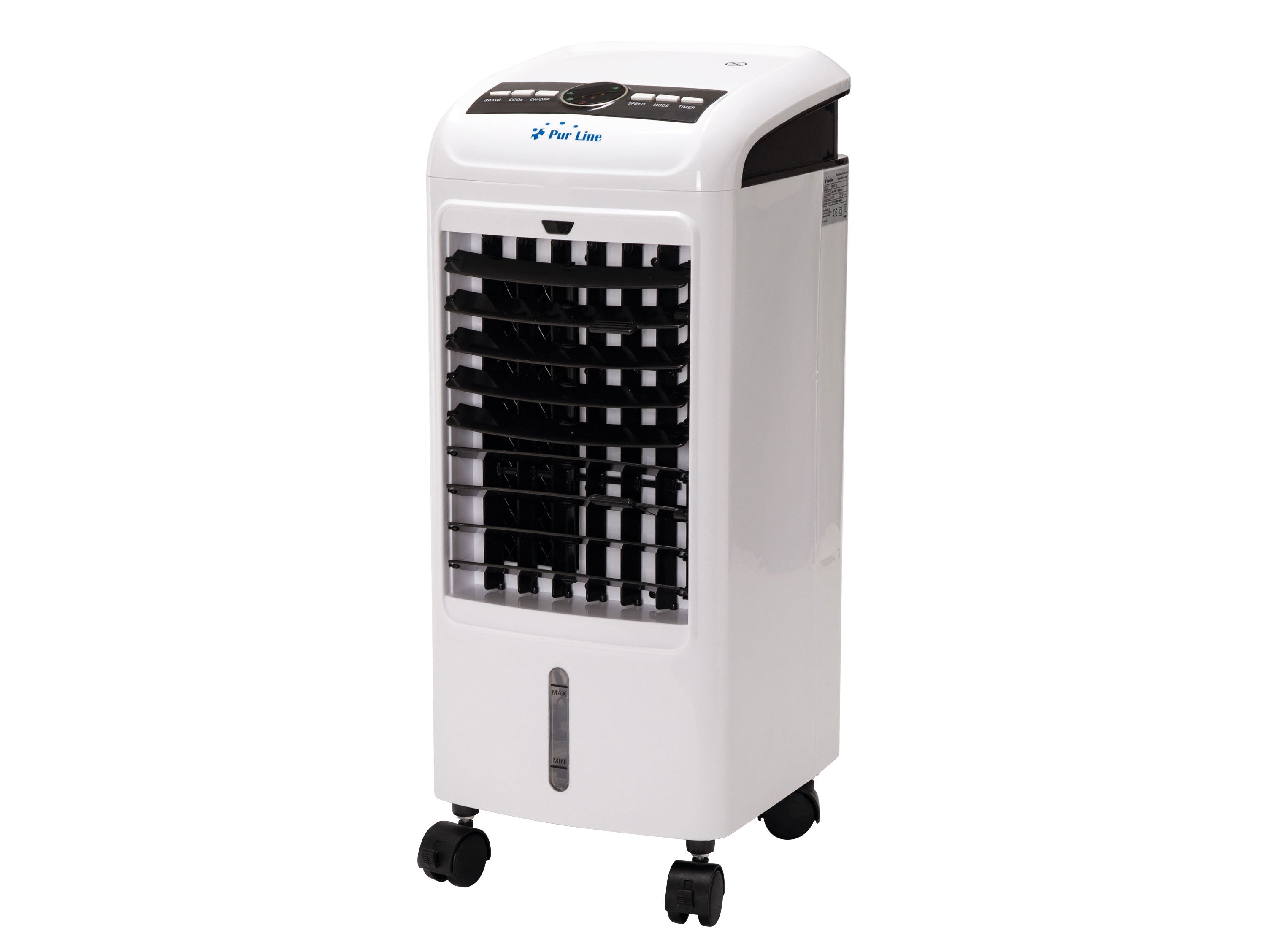 Rafraichisseur d'air par évaporation 70W 3 vitesses et 4 L
