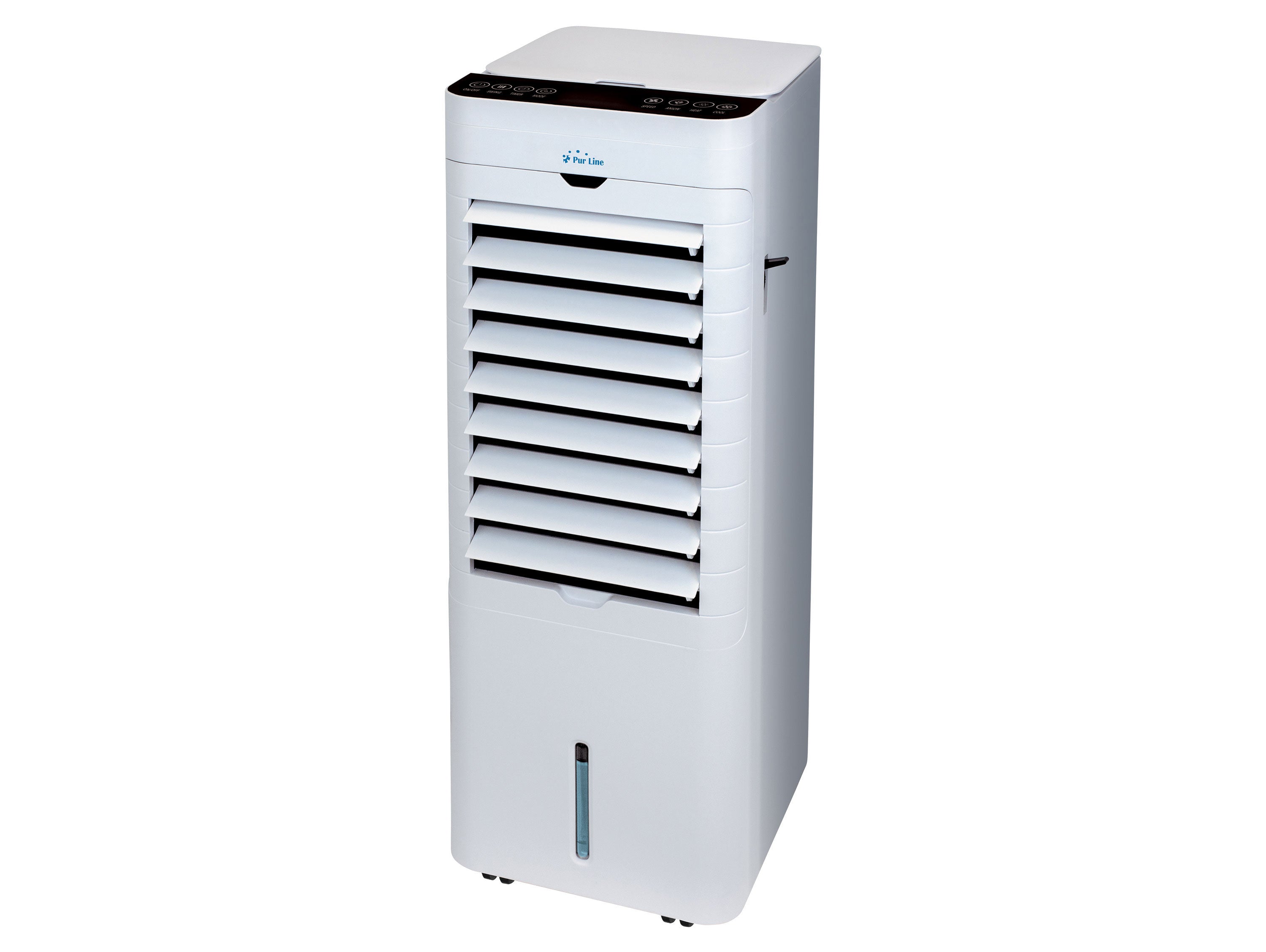 Rafraichisseur d'air par évaporation à débit élevé et chauffage