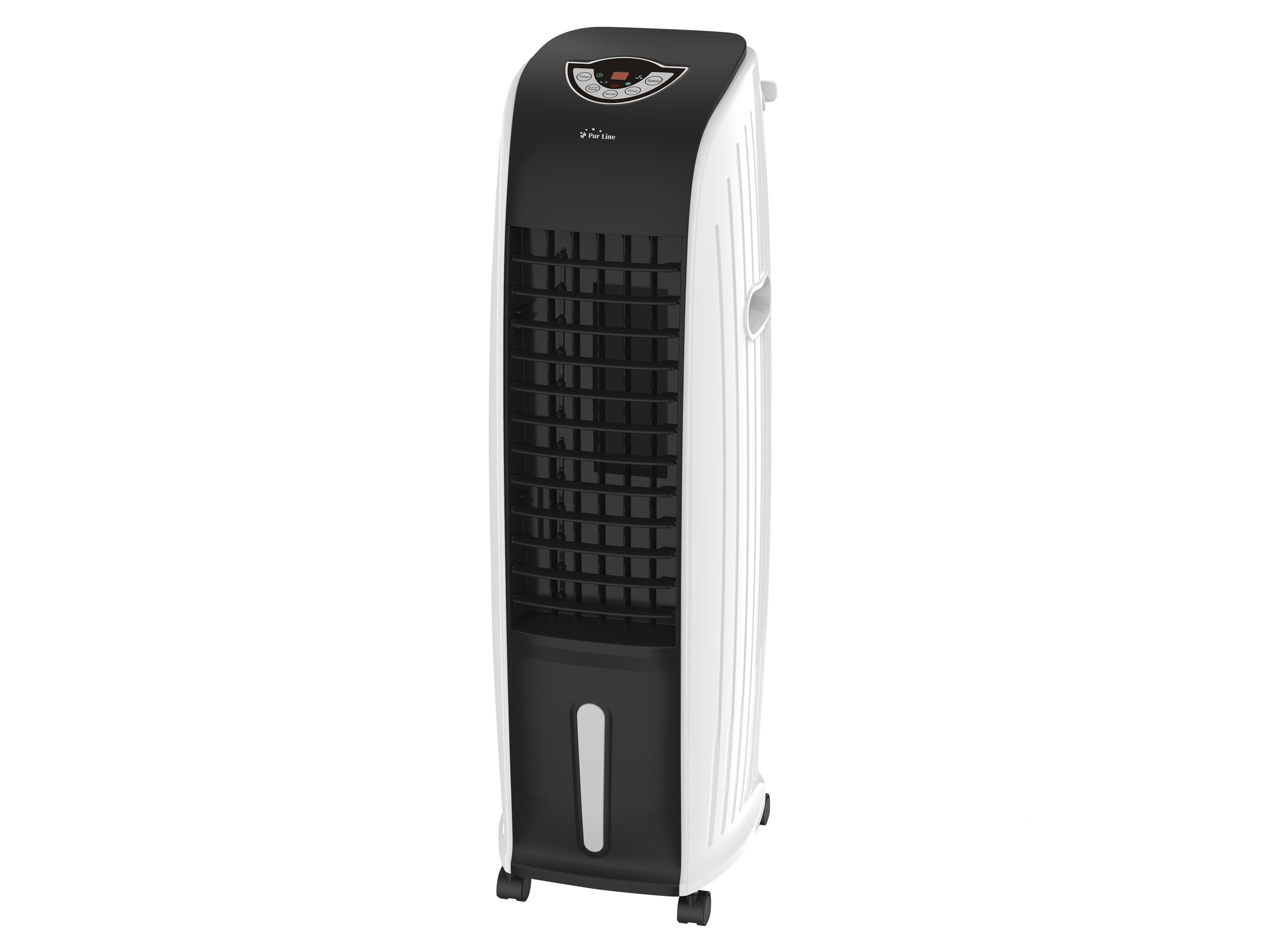 Rafraichisseur d'air par évaporation à débit élevé et minuterie