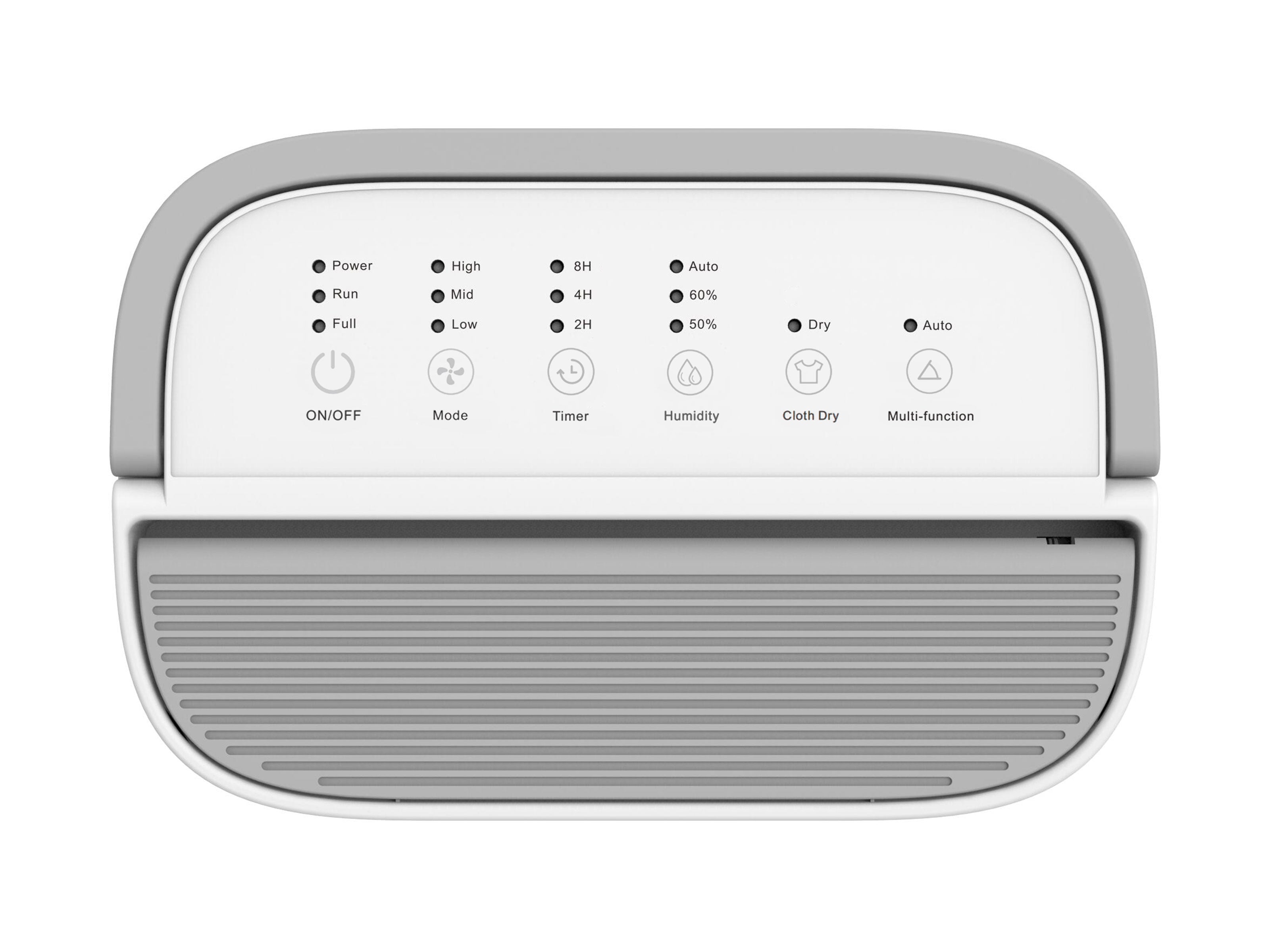 Déshumidificateur super silencieux de 650W pour des grandes surfaces