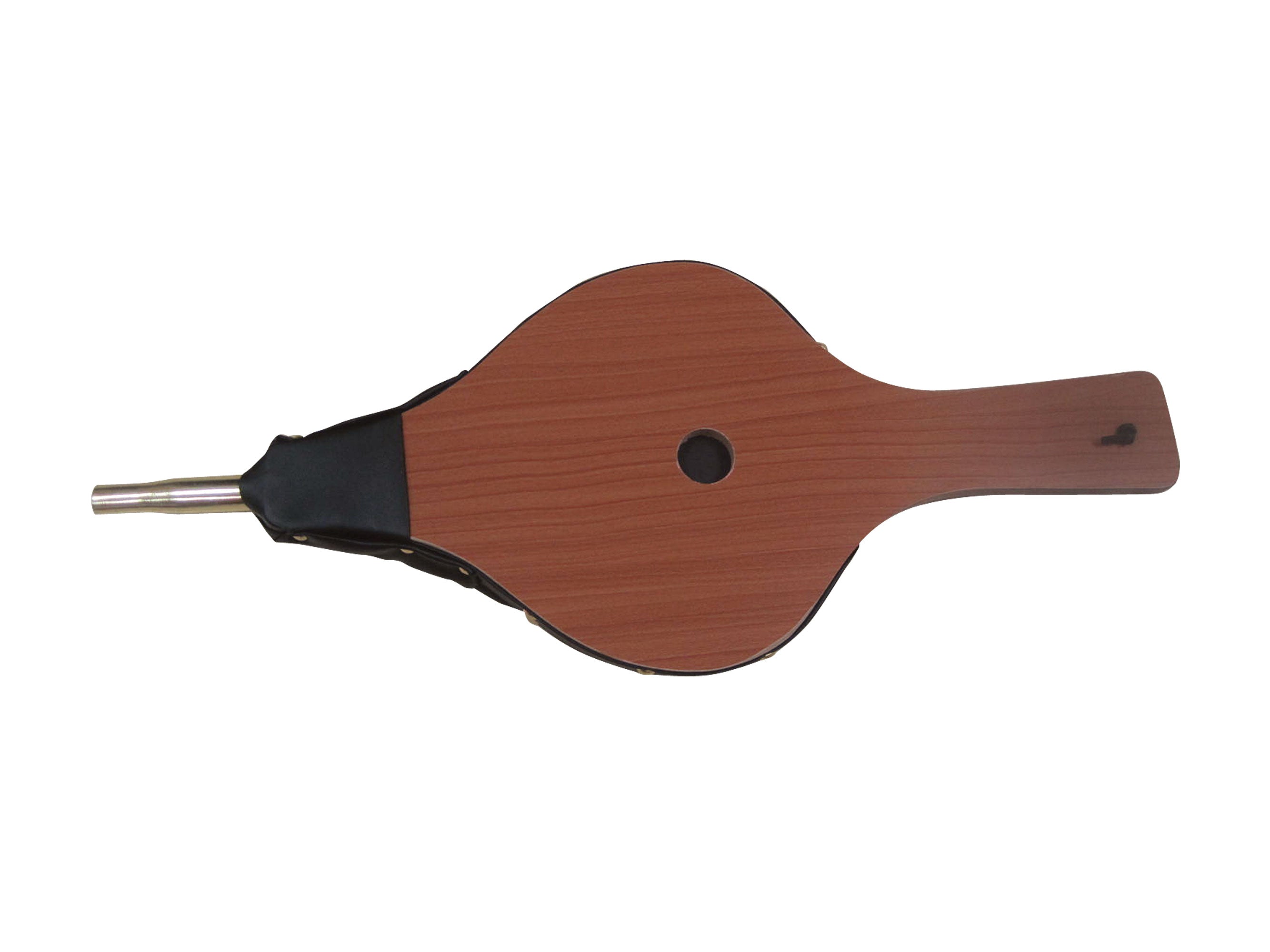 Soufflet en bois 49x18cm avec embout métallique pour cheminées