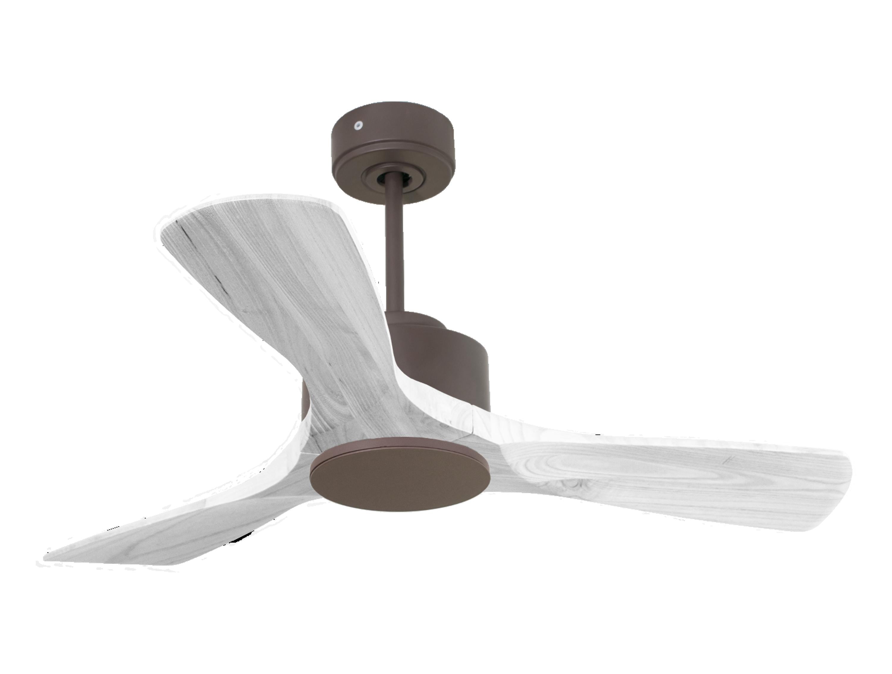 Ventilateur de plafond Wifi Moteur à courant continu Télécommande Hypersilence Mémoire