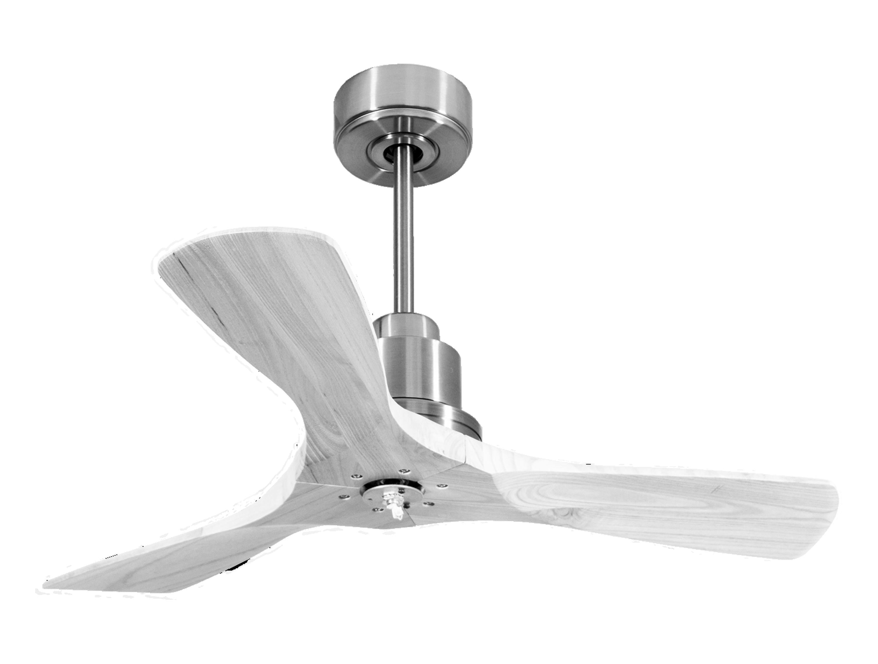 Ventilateur de plafond Réversible Thermostat Dimmable Wifi Moteur à courant continu Toits en pente Télécommande Lumière à trois tons Hypersilence Mémoire
