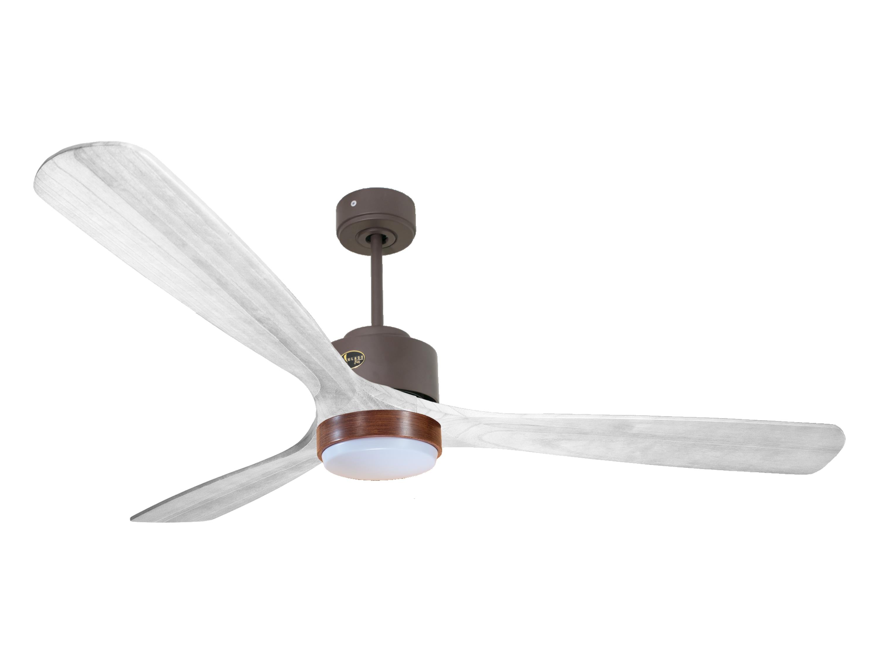 Ventilateur de plafond Réversible Thermostat Dimmable Wifi Moteur à courant continu Toits en pente Télécommande Lumière à trois tons Hypersilence Mémoire