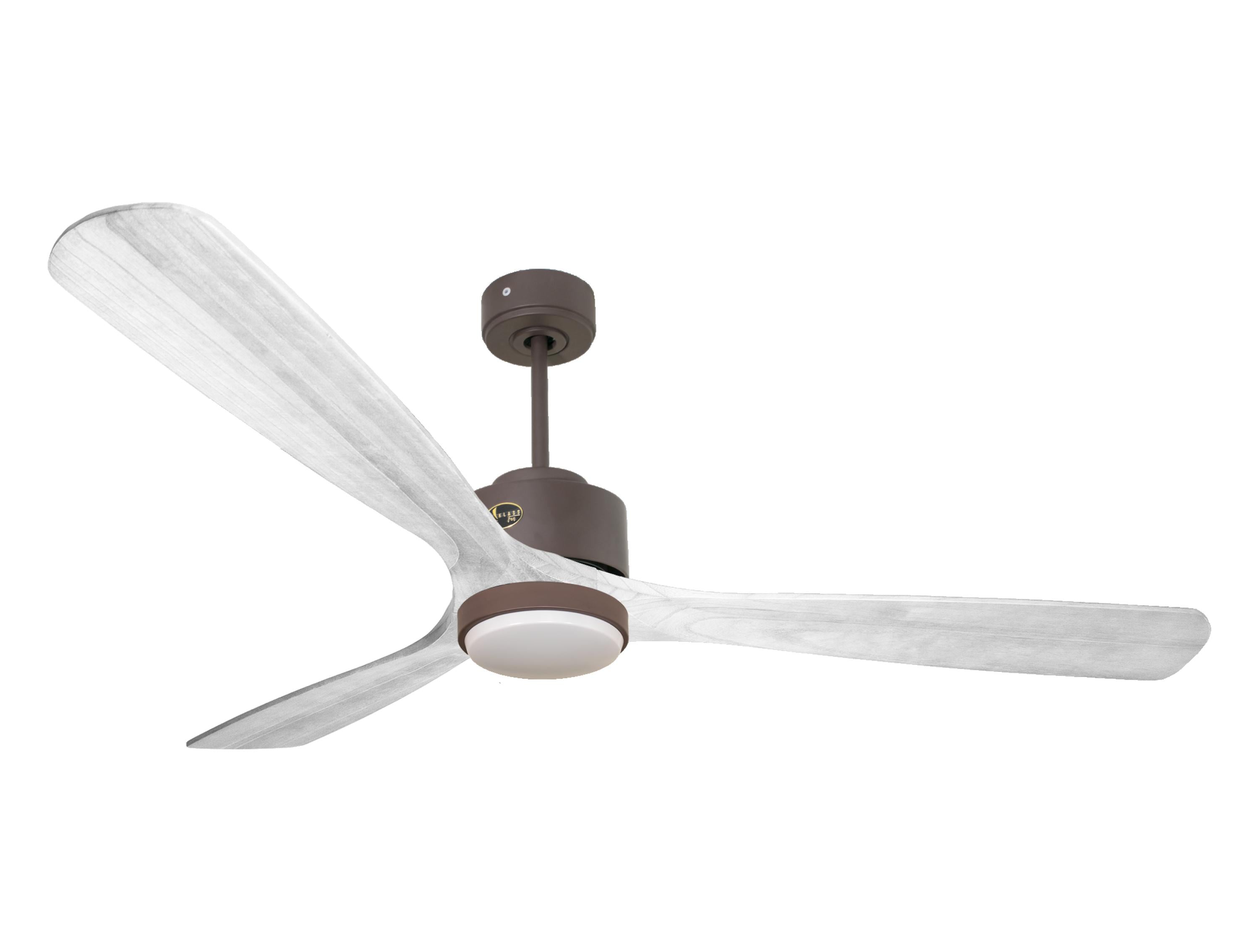 Ventilateur de plafond Réversible Thermostat Dimmable Wifi Moteur à courant continu Toits en pente Télécommande Lumière à trois tons Hypersilence Mémoire