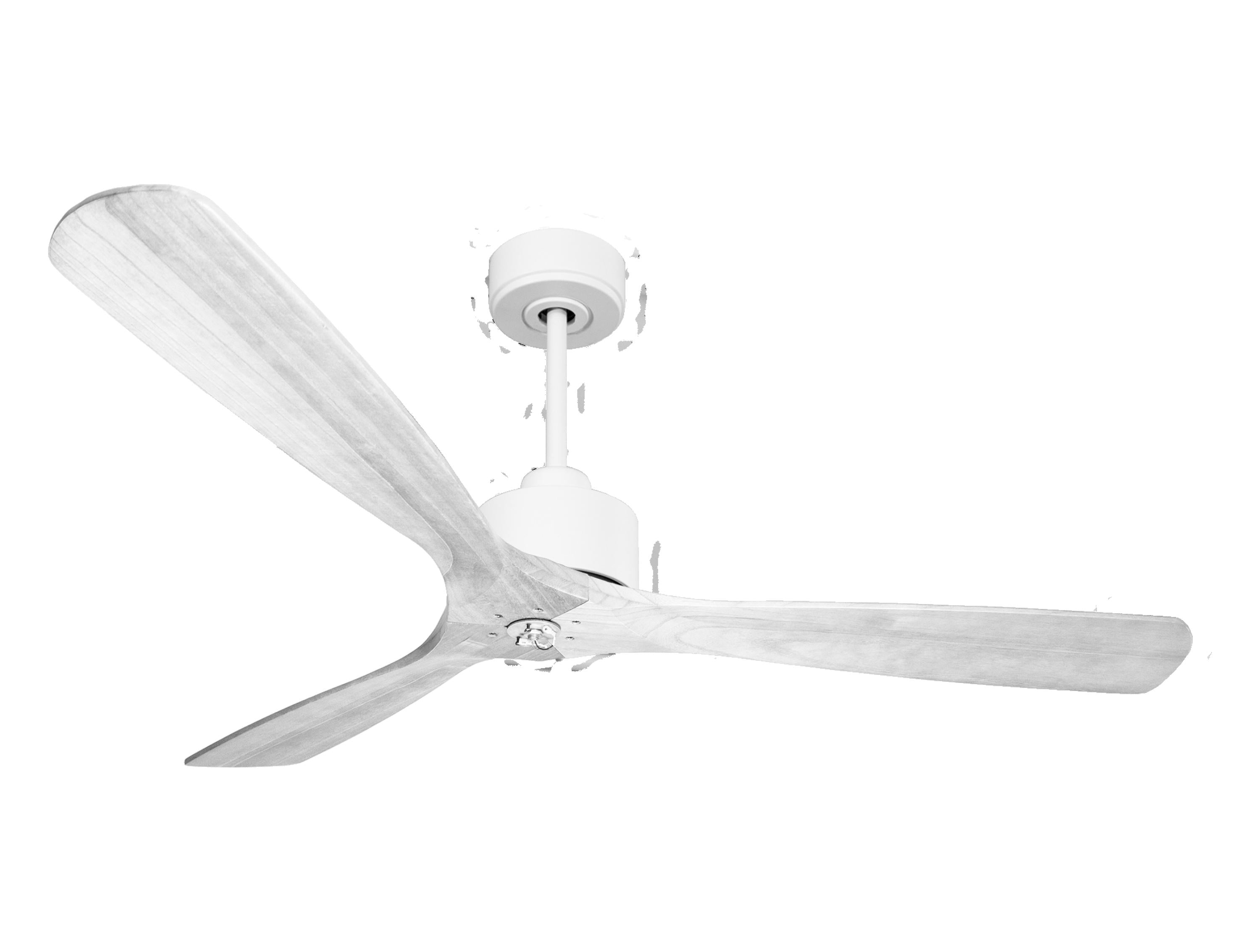 Ventilateur de plafond Réversible Thermostat Dimmable Wifi Moteur à courant continu Toits en pente Télécommande Lumière à trois tons Hypersilence Mémoire