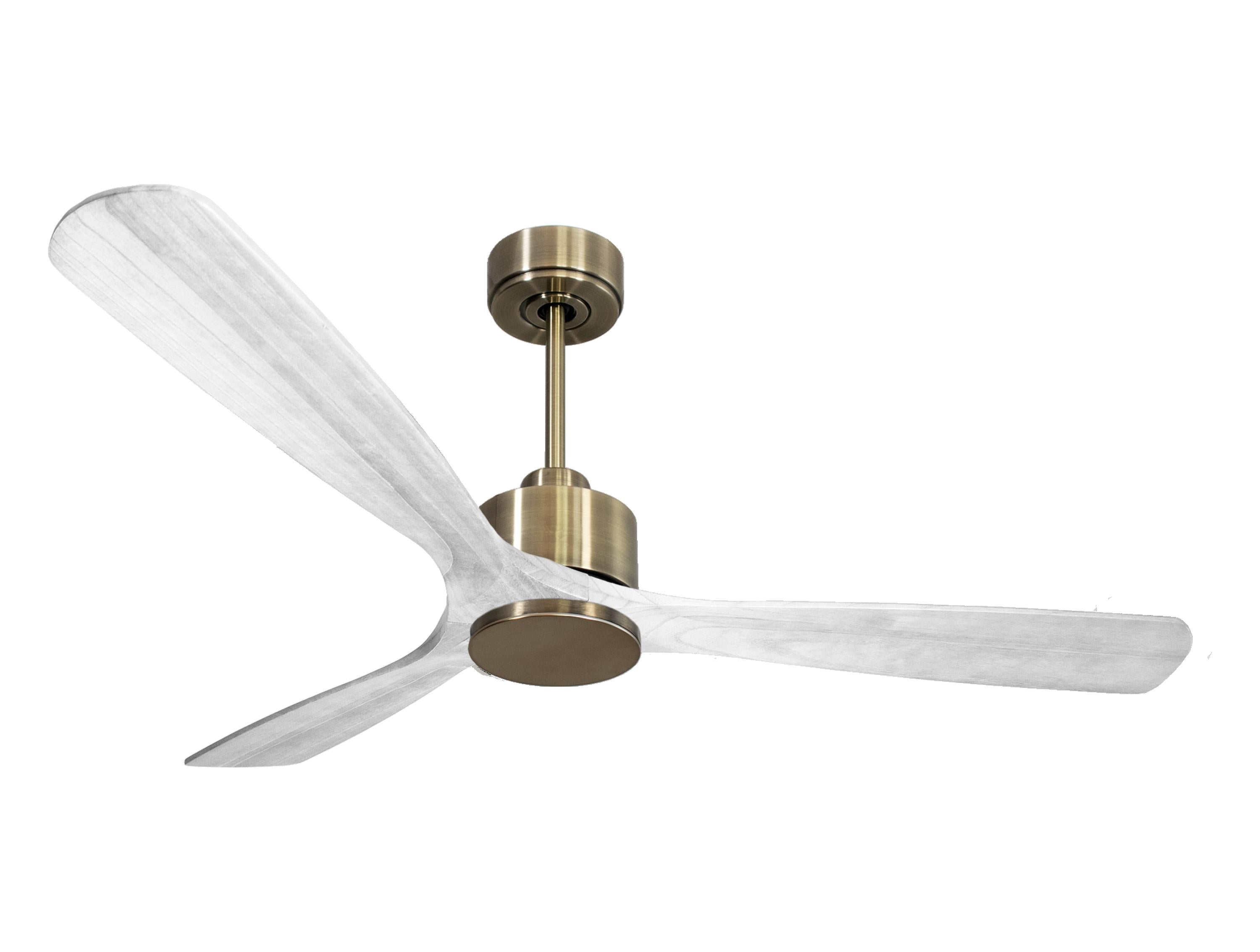 Ventilateur de plafond Wifi Moteur à courant continu Télécommande Hypersilence Mémoire