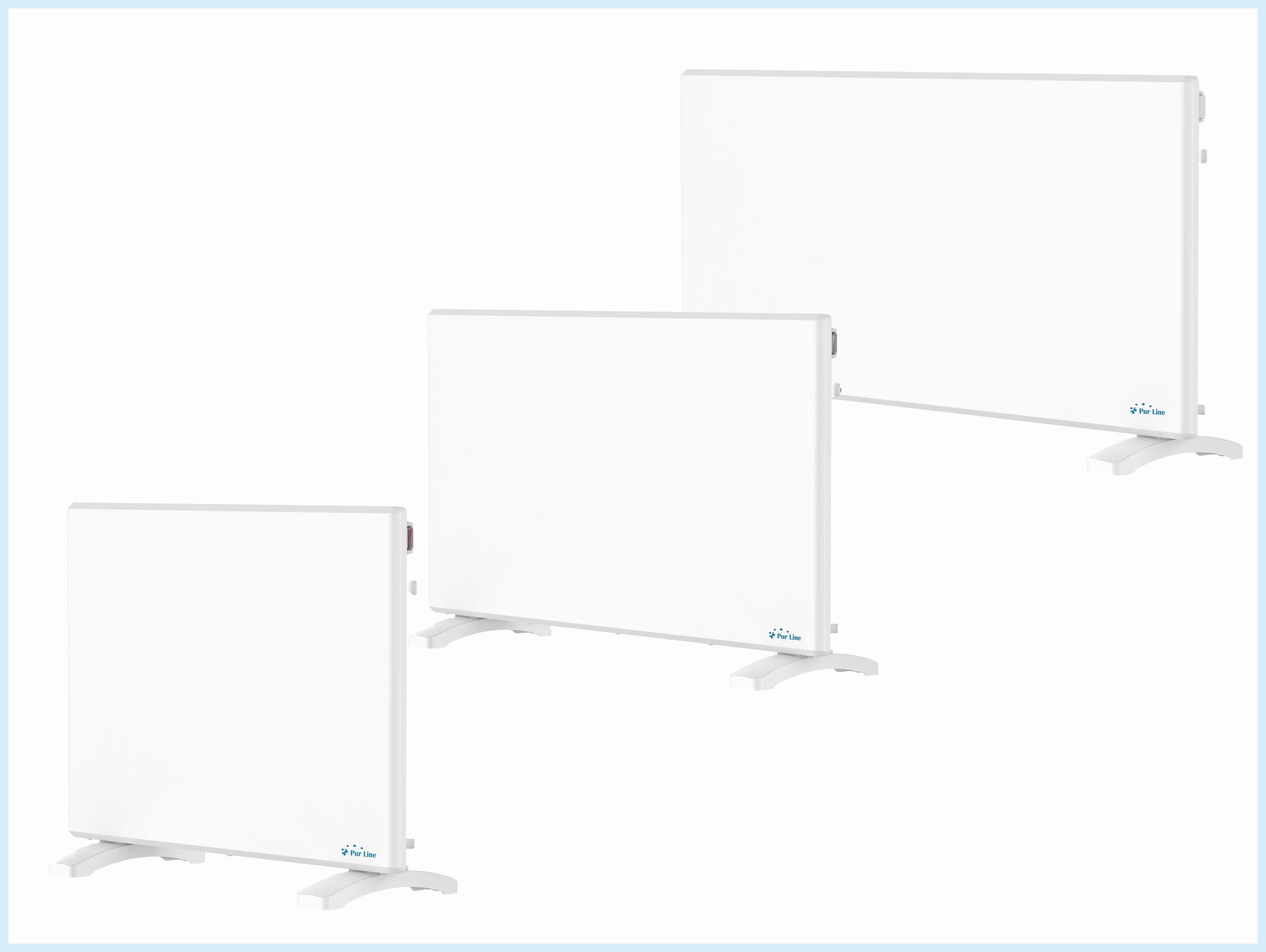 Panneau de radiateur avec commande numérique 1500W