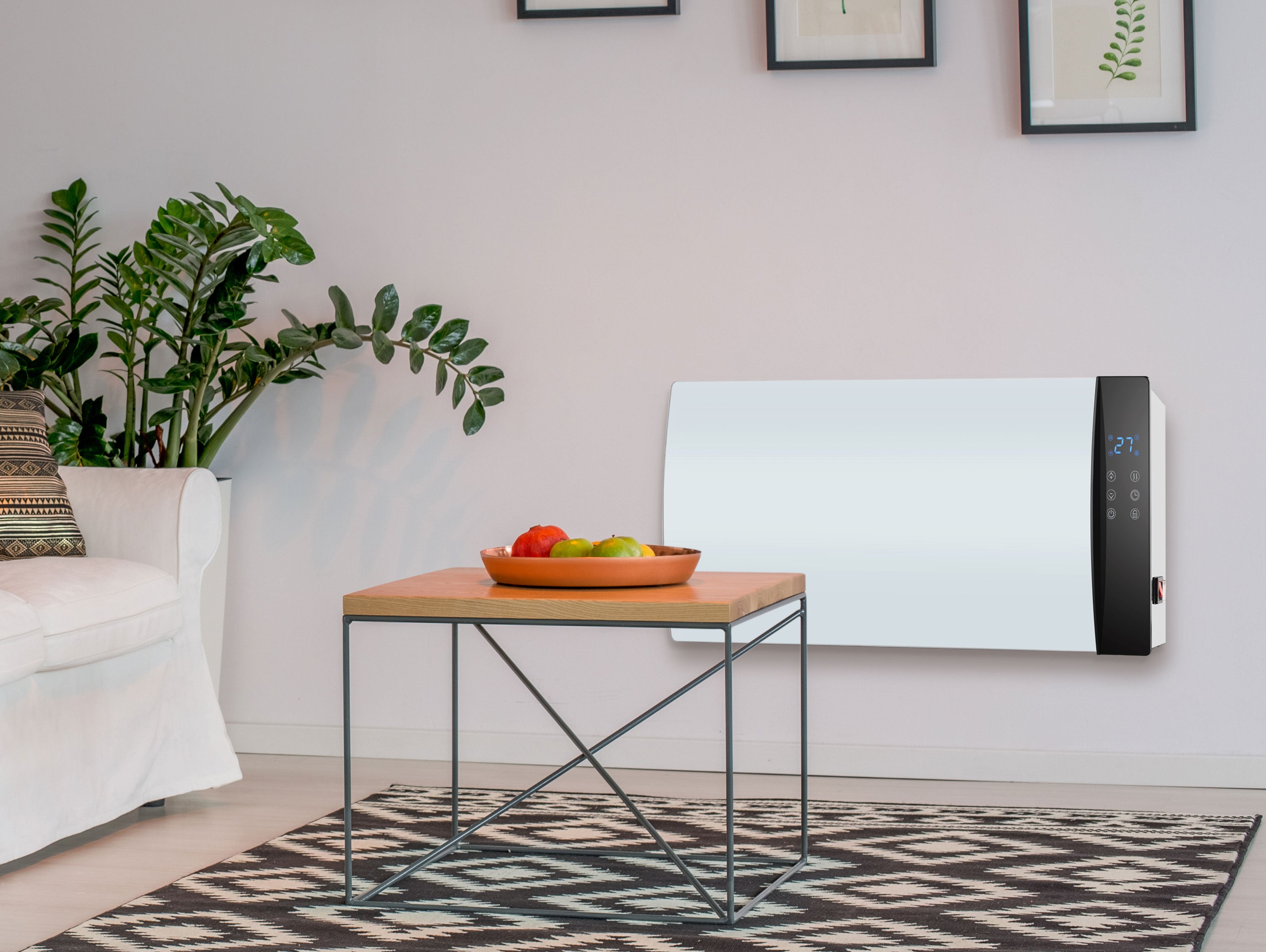 Radiateur électrique 2000W avec contrôle WIFI