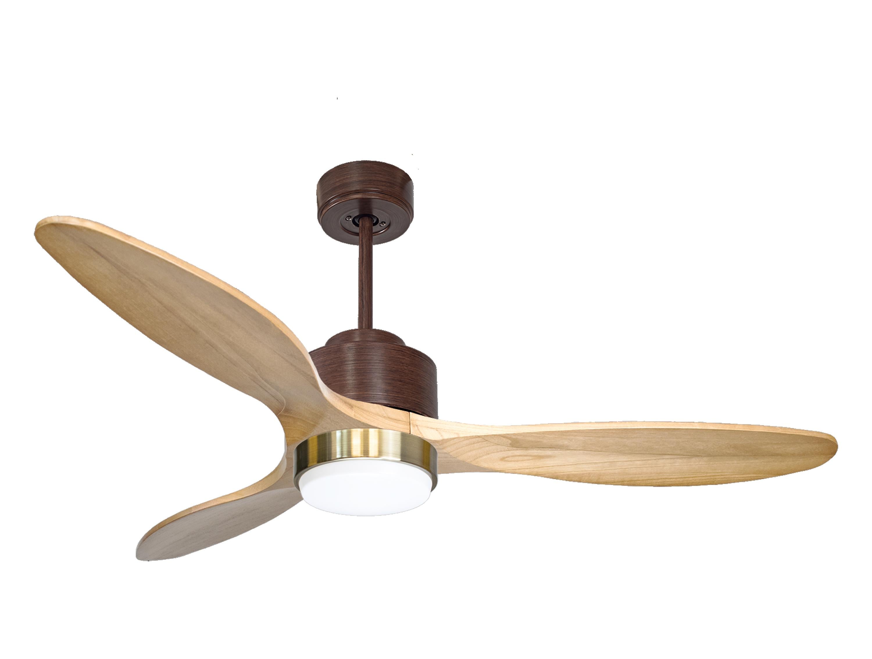 Ventilateur de plafond ultra silencieux et à faible consommation DC SalamisD132C02LED67029