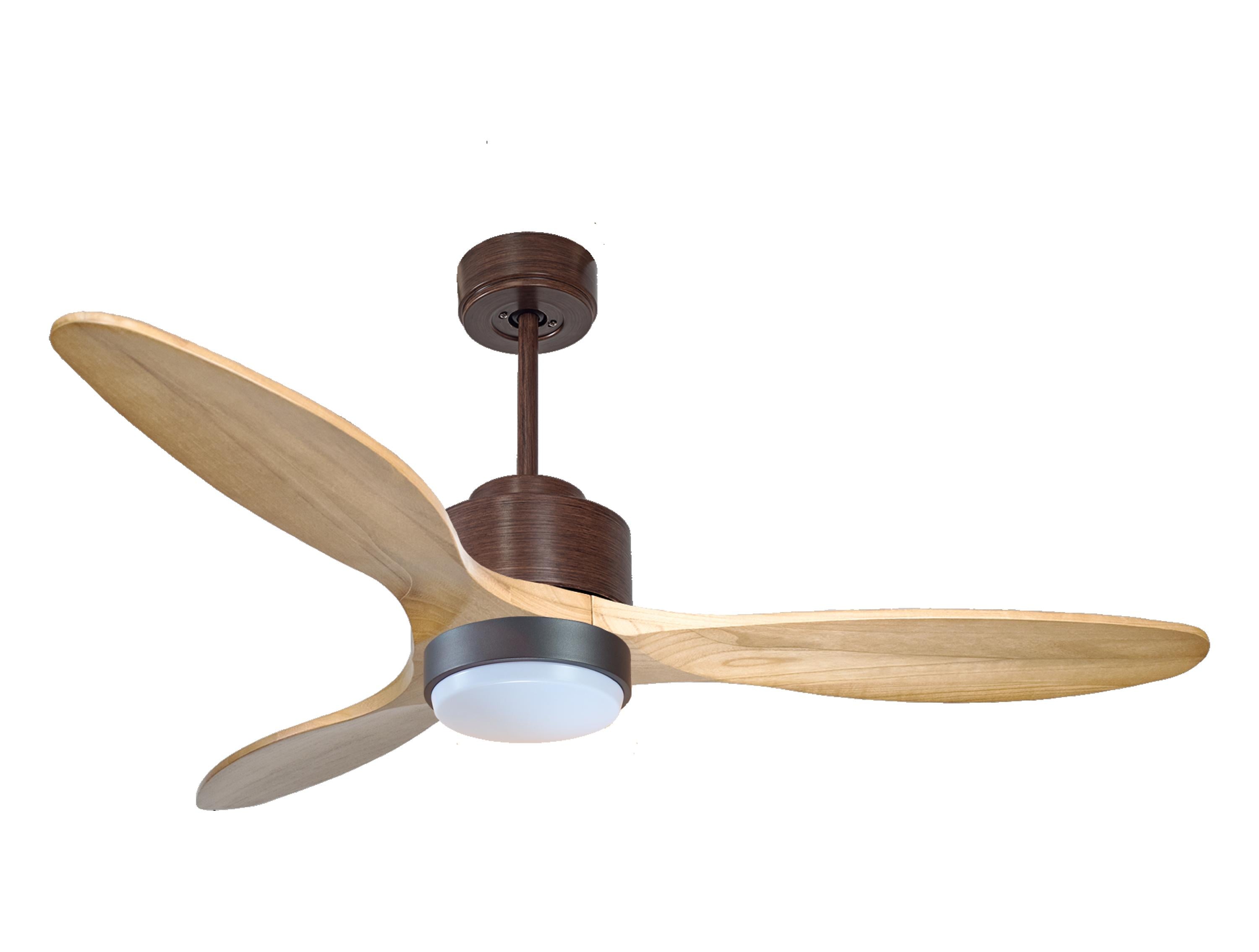 Ventilateur de plafond ultra silencieux et à faible consommation DC SalamisD132C02LED67030