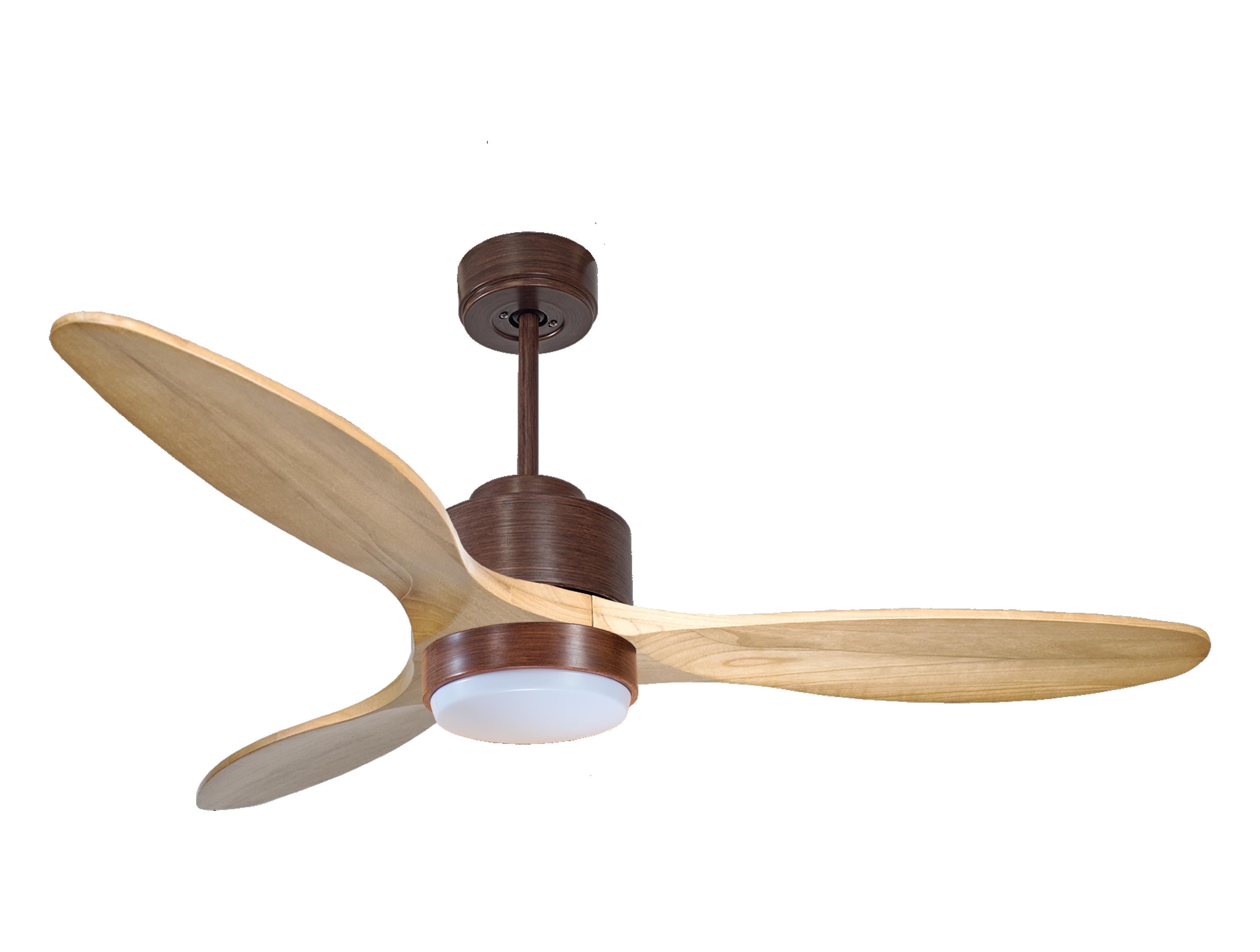 Ventilateur de plafond ultra silencieux et à faible consommation DC SalamisD132C02LED67031
