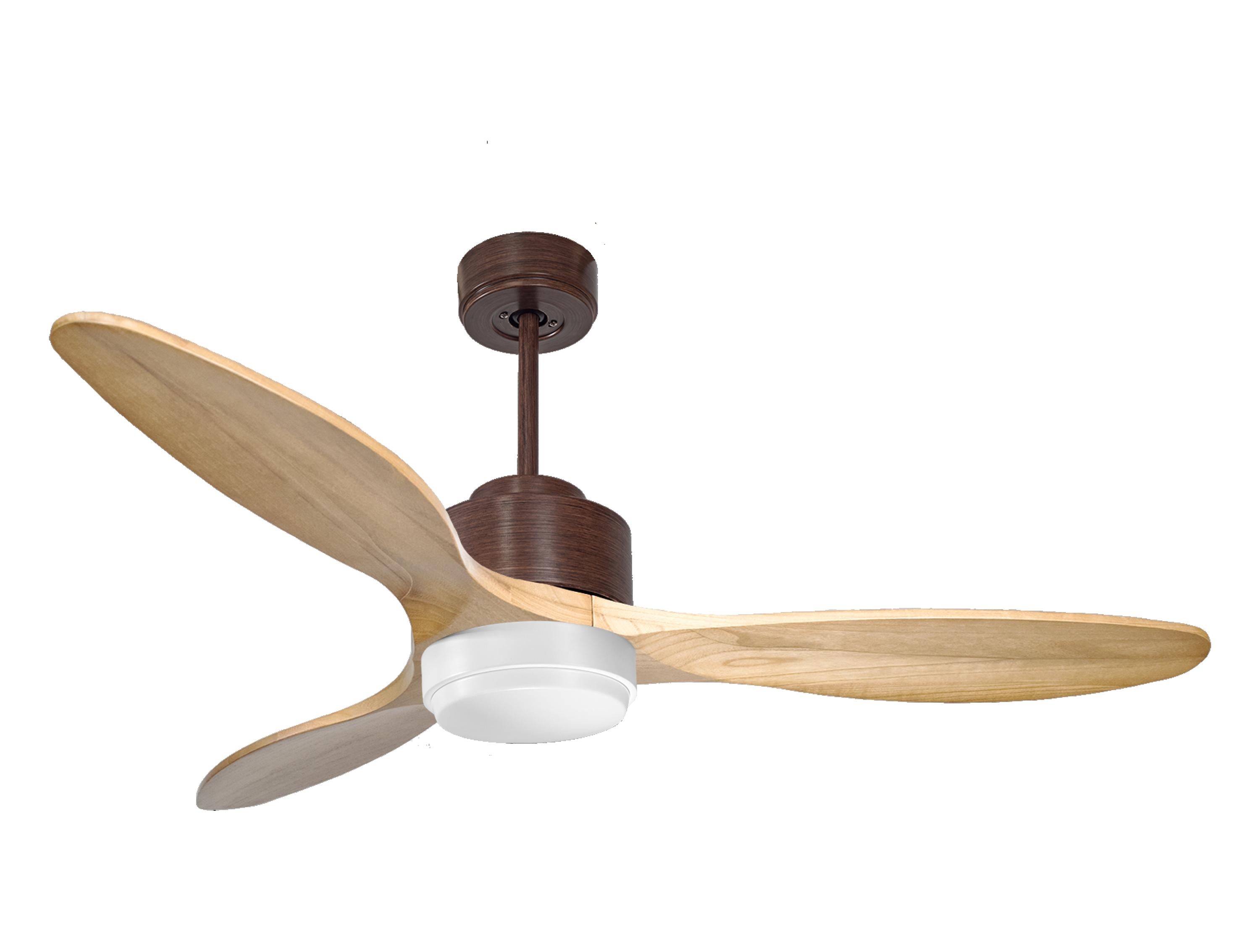 Ventilateur de plafond ultra silencieux et à faible consommation DC SalamisD132C02LED67033