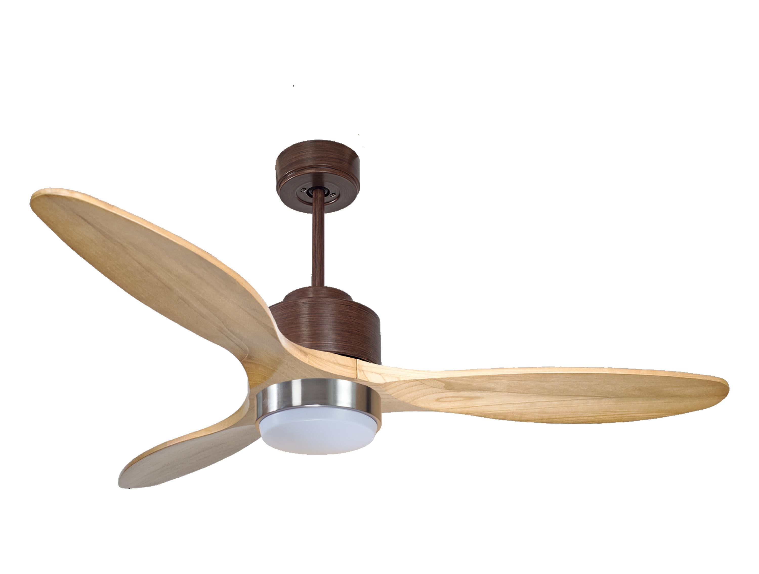 Ventilateur de plafond ultra silencieux et à faible consommation DC SalamisD132C02LED70032