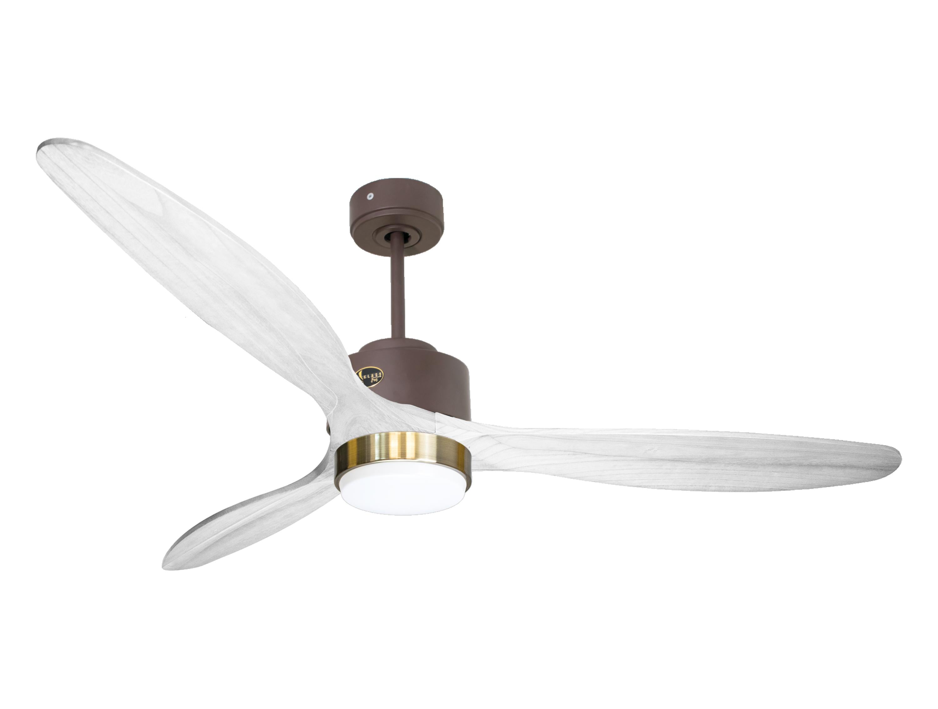 Ventilateur de plafond Wifi Moteur à courant continu Télécommande Lumière à trois tons Hypersilence Mémoire