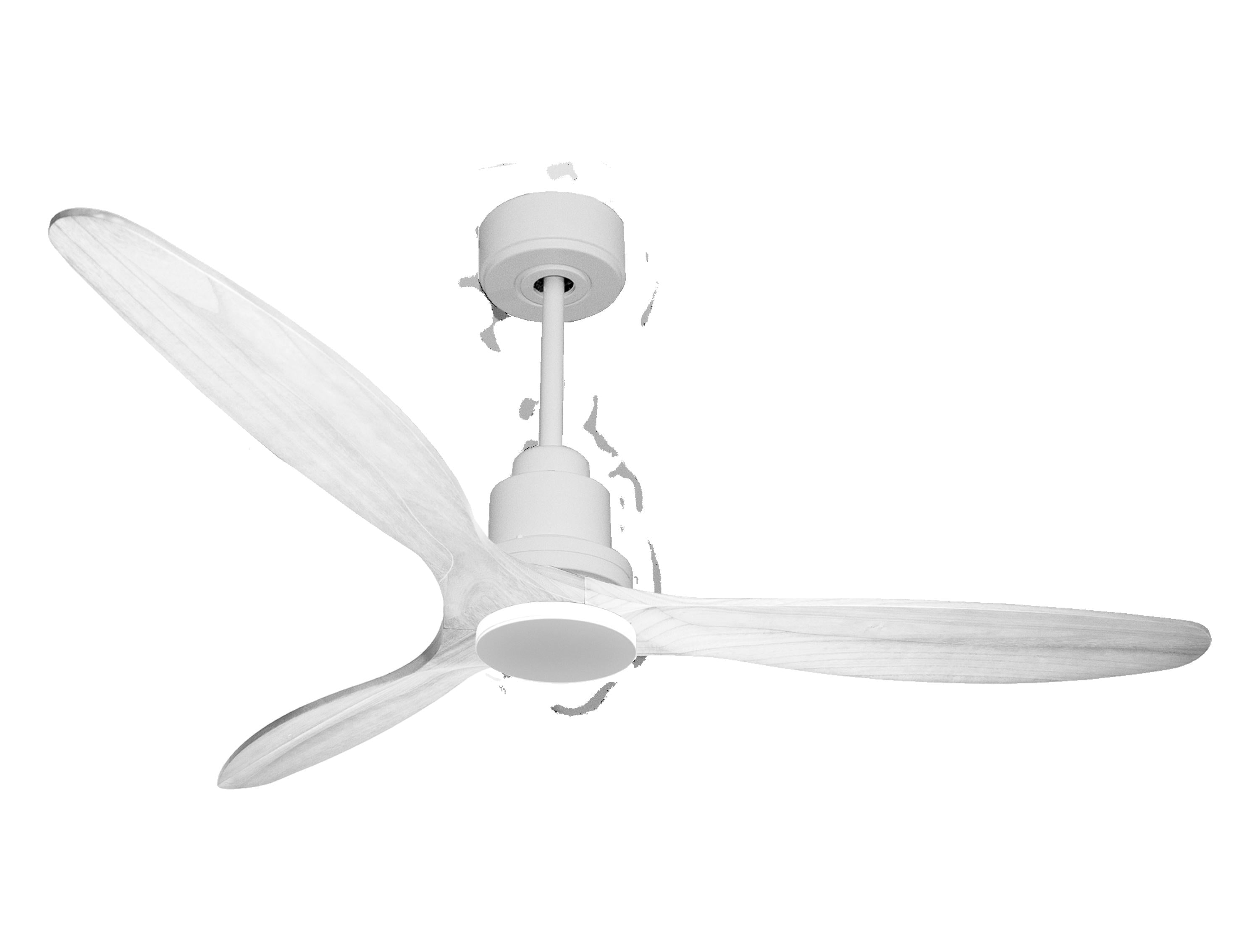 Ventilateur de plafond Wifi Moteur à courant continu Télécommande Hypersilence Mémoire