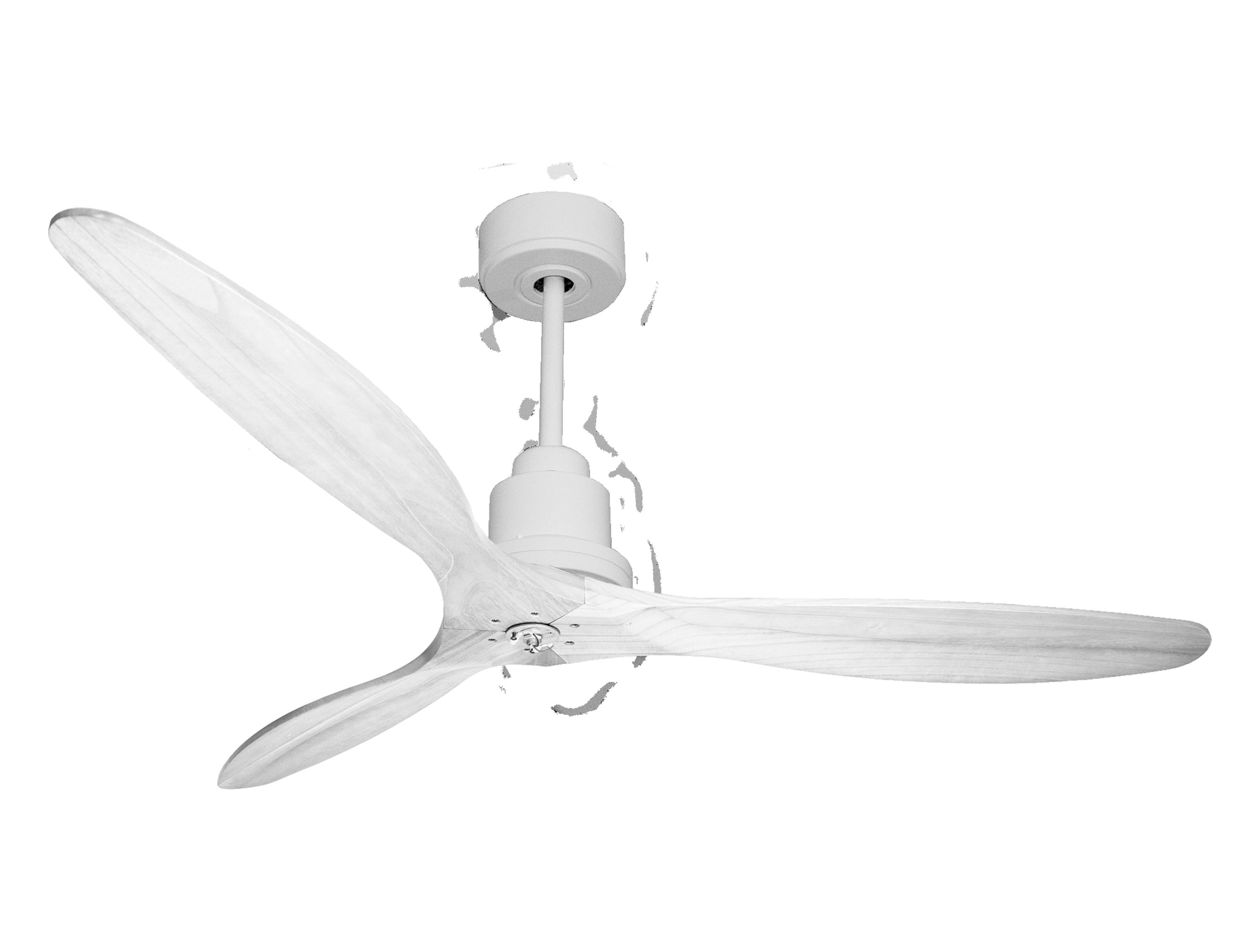 Ventilateur de plafond Réversible Thermostat Dimmable Wifi Moteur à courant continu Toits en pente Télécommande Lumière à trois tons Hypersilence Mémoire