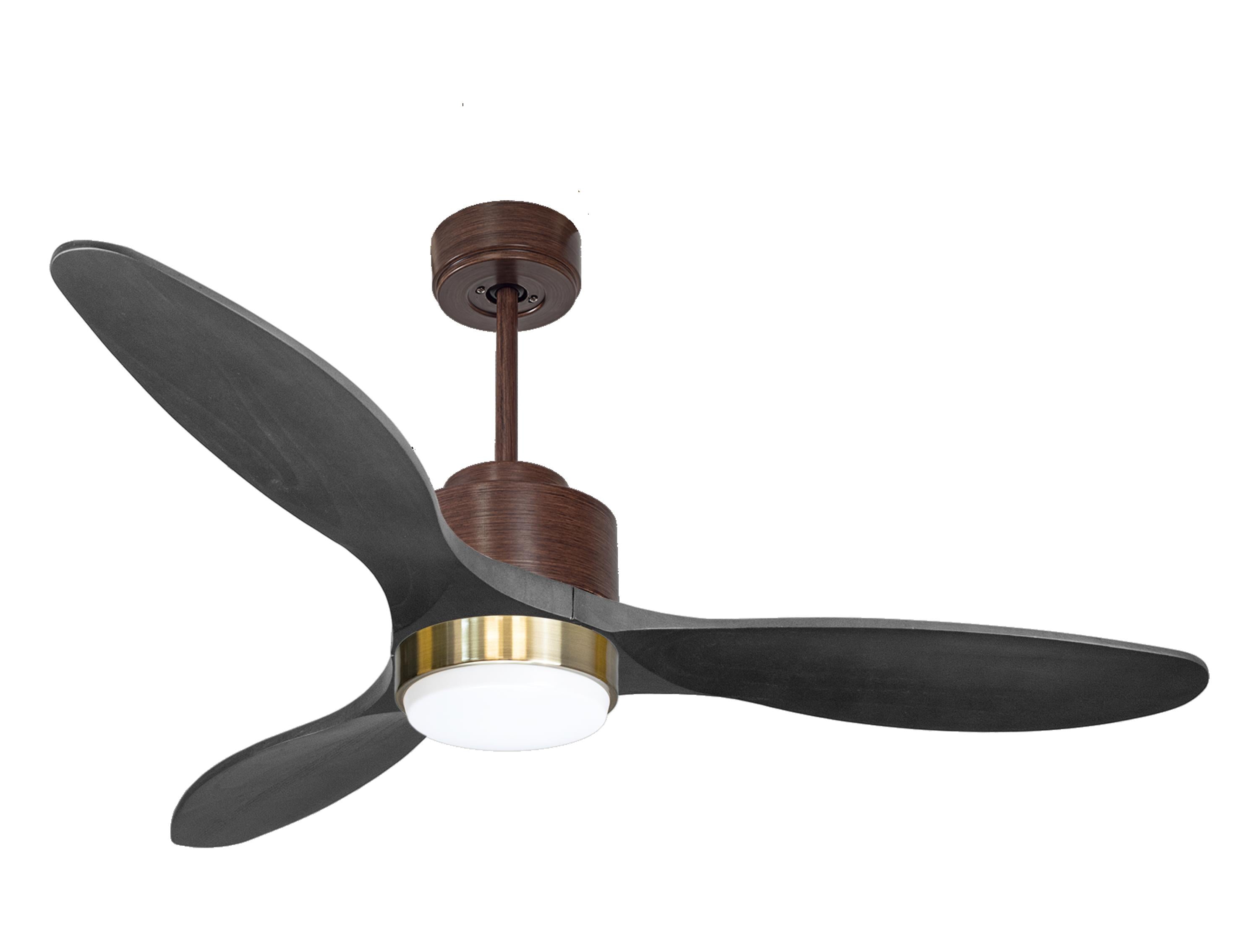 Ventilateur de plafond ultra silencieux et à faible consommation DC SamosD132C02LED67056