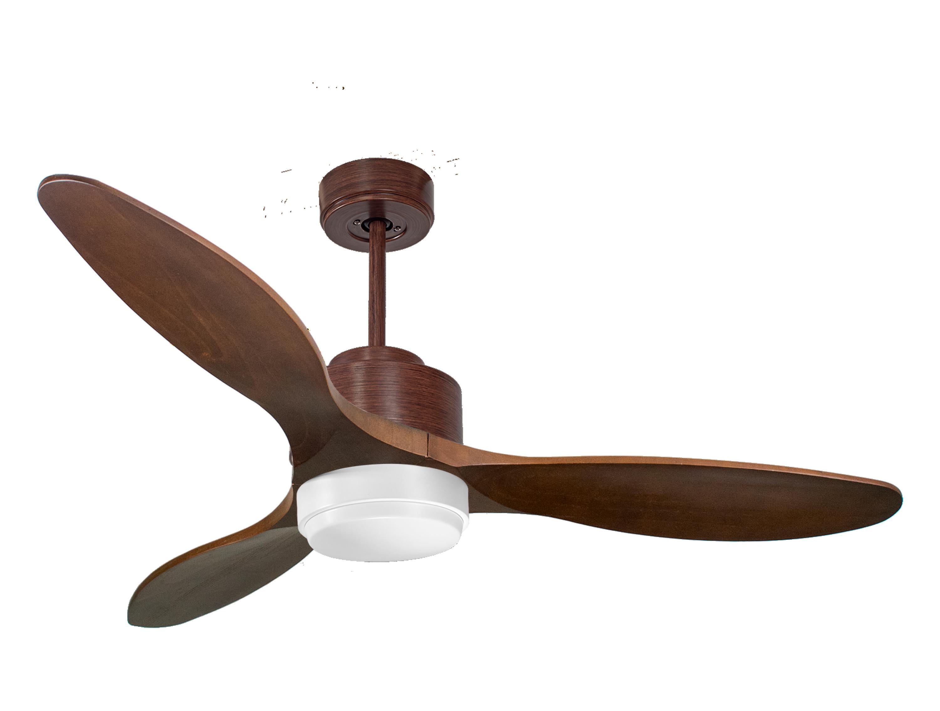 Ventilateur de plafond ultra silencieux et à faible consommation DC SeramD132C02LED70036