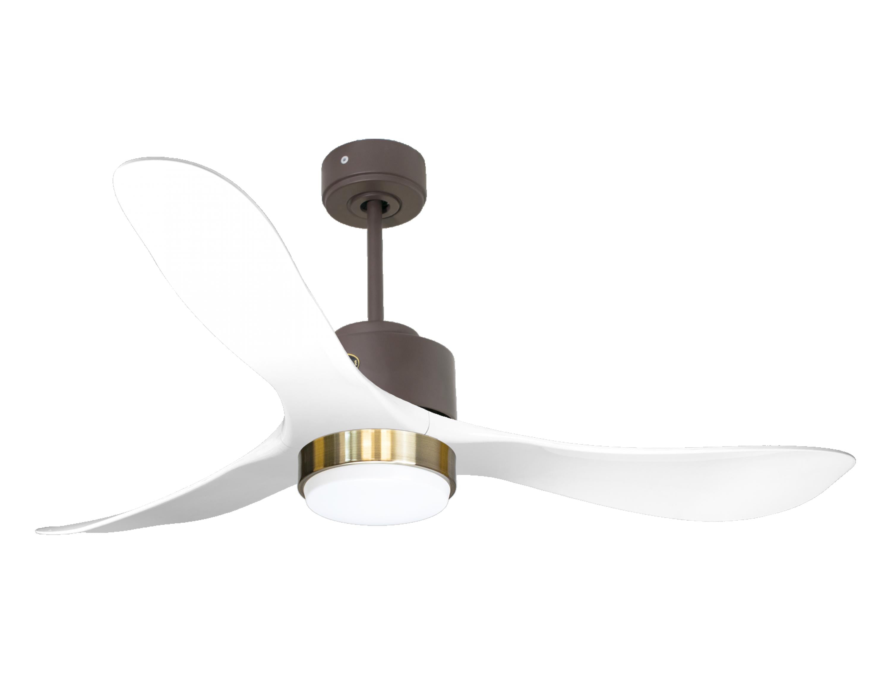 Ventilateur de plafond ultra silencieux et à faible consommation DC TongaD132C02LED65443