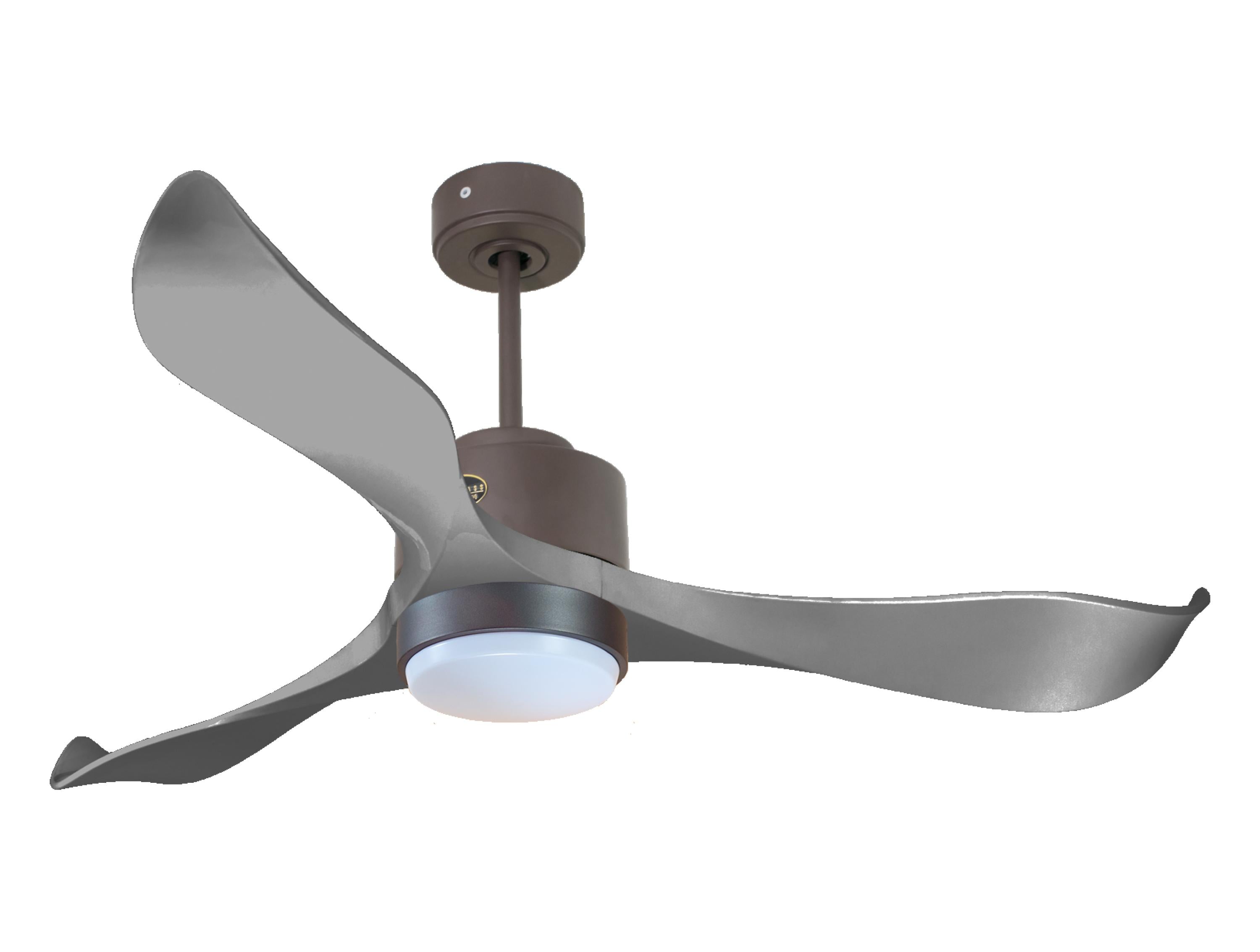 Ventilateur de plafond ultra silencieux et à faible consommation DC TrawanganD132C02LED65436
