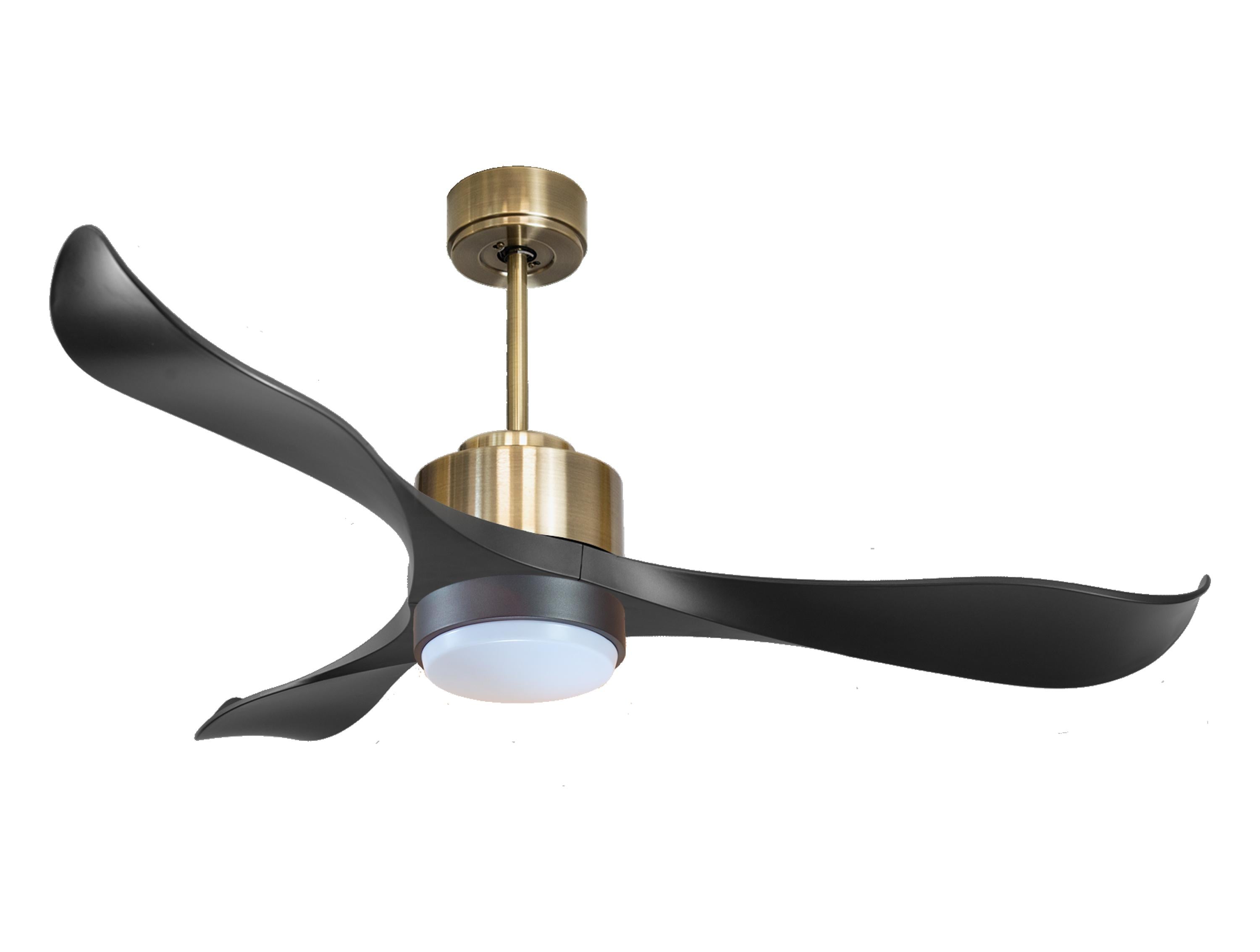 Ventilateur de plafond ultra silencieux et à faible consommation DC UtilaD132C02LED65796