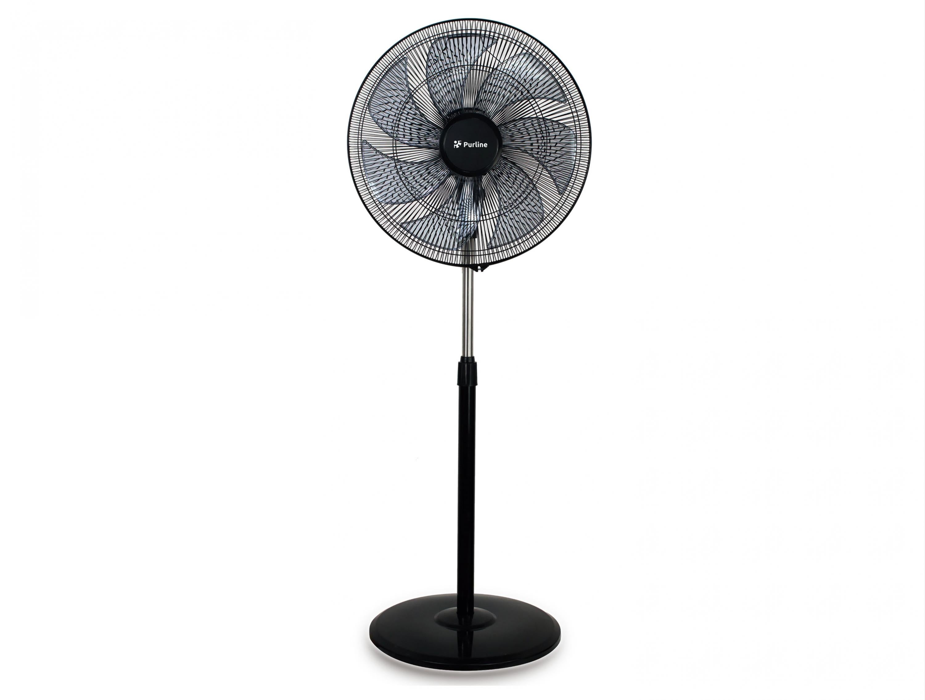 Ventilateur de sol industriel 100W avec 7 pales
