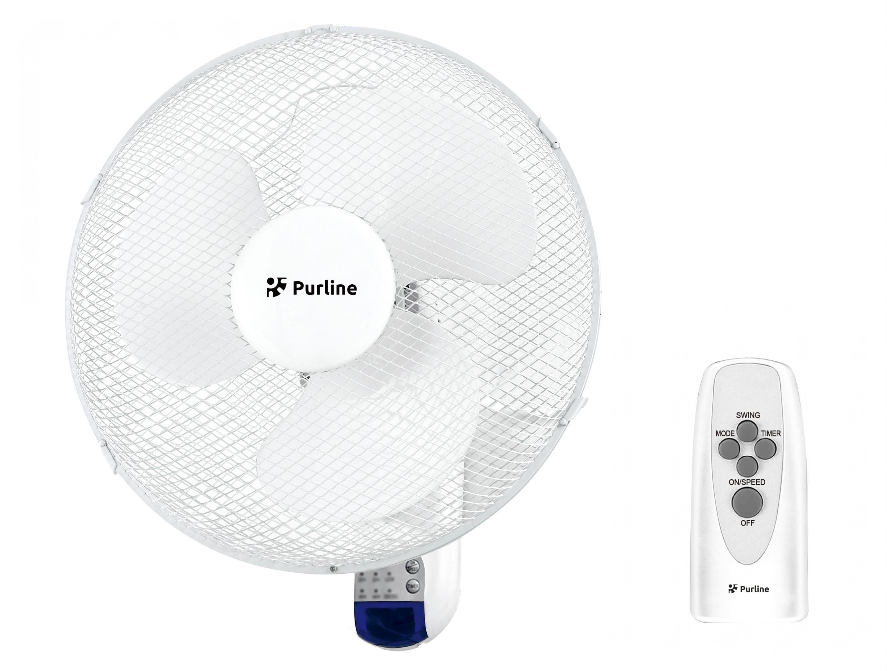 Ventilateur mural numérique avec commande