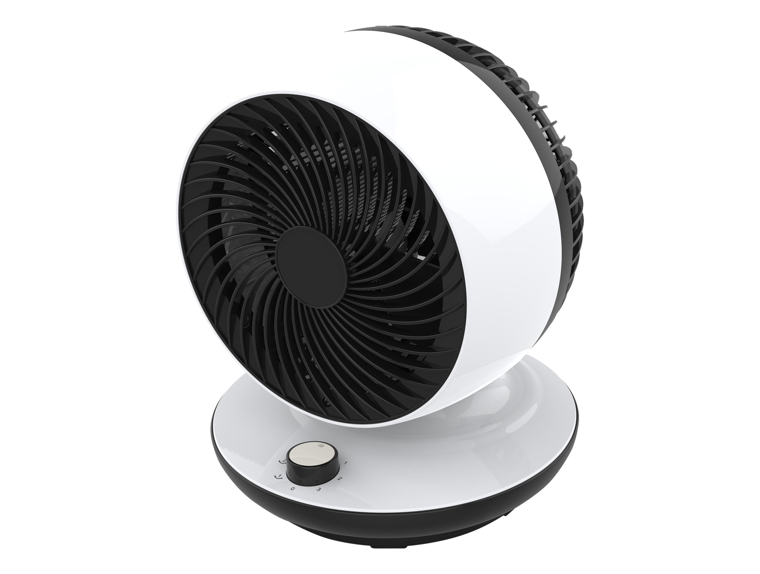 Ventilateur de table à oscillation verticale